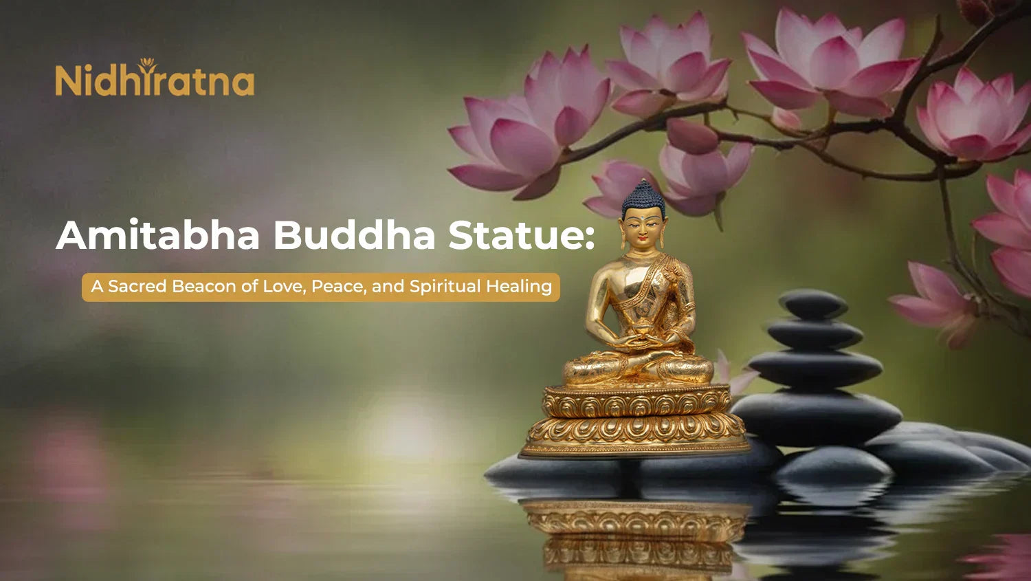 The Amitabha Buddha Statue: A beacon of love, peace, and spiritual Healing