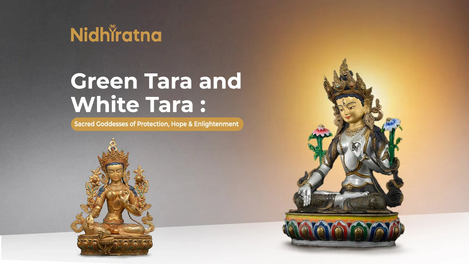 Green Tara and White Tara