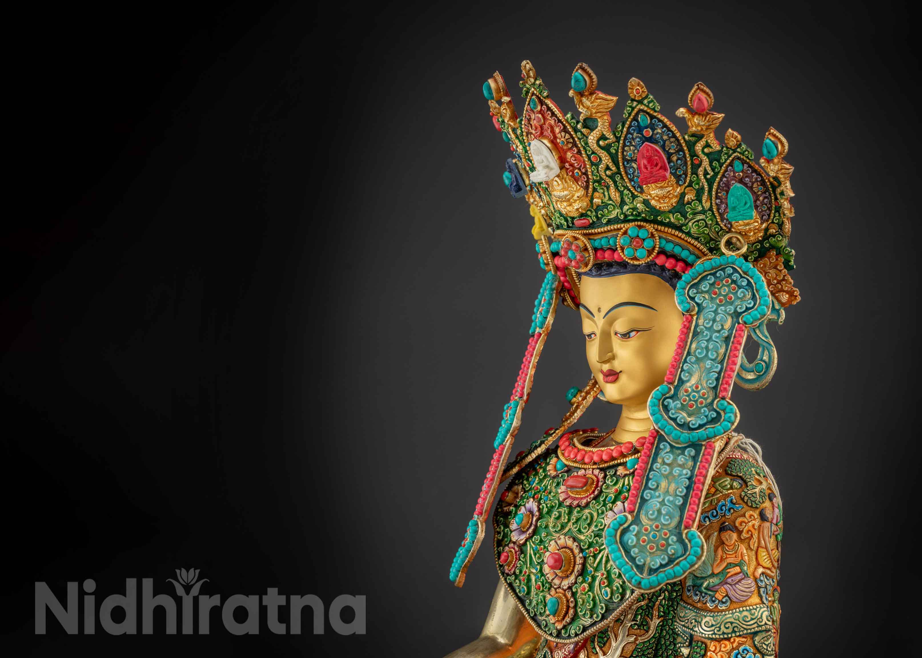 Jowo-Rinpoche-Buddha-in-Lhasa-Tibet-Symbol-of-enlightenment-devotion-and-Tibetan-Buddhist-art