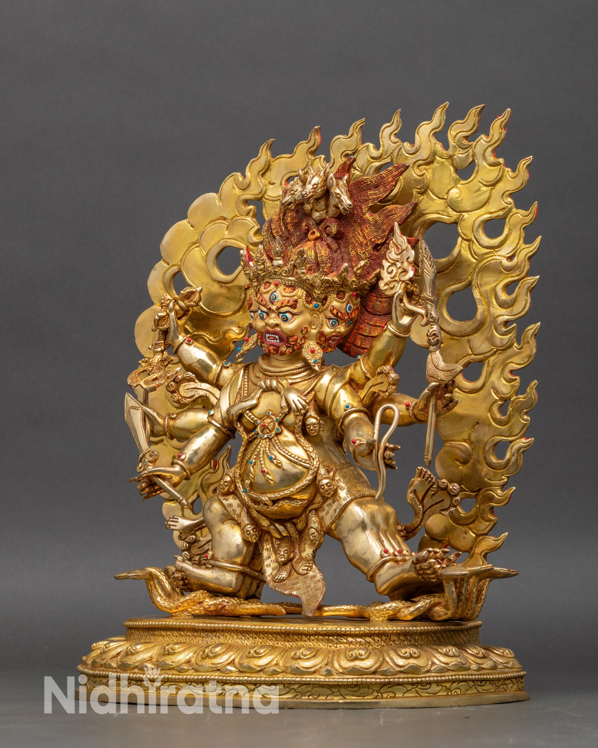 Tibetan Hayagriva Sculpture | Powerful Spiritual Protector