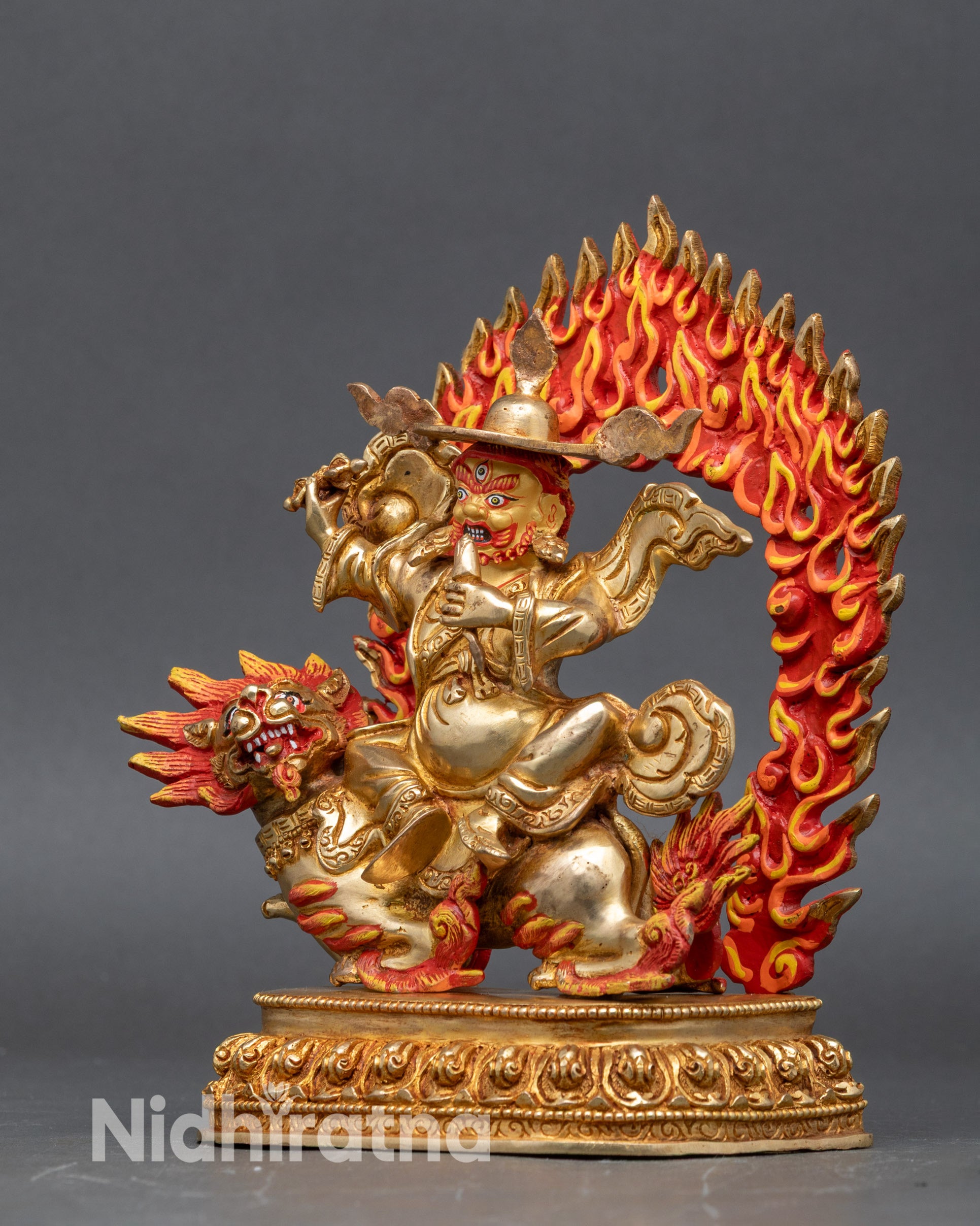 Ekajati Trio Set Statue - Himalayan Buddhist Protector Deities