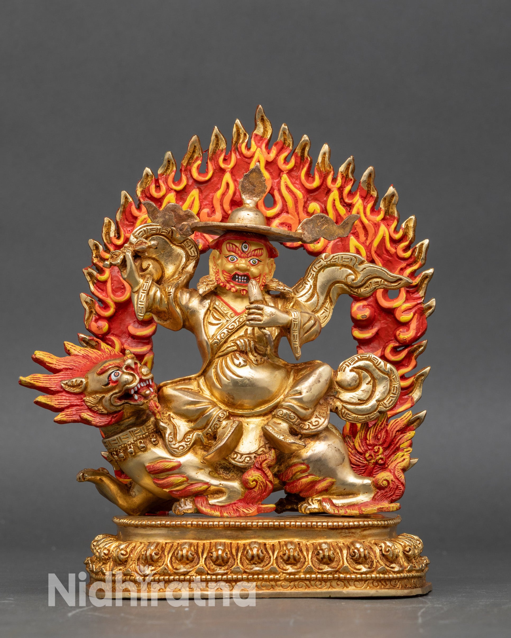 Ekajati Trio Set Statue - Himalayan Buddhist Protector Deities