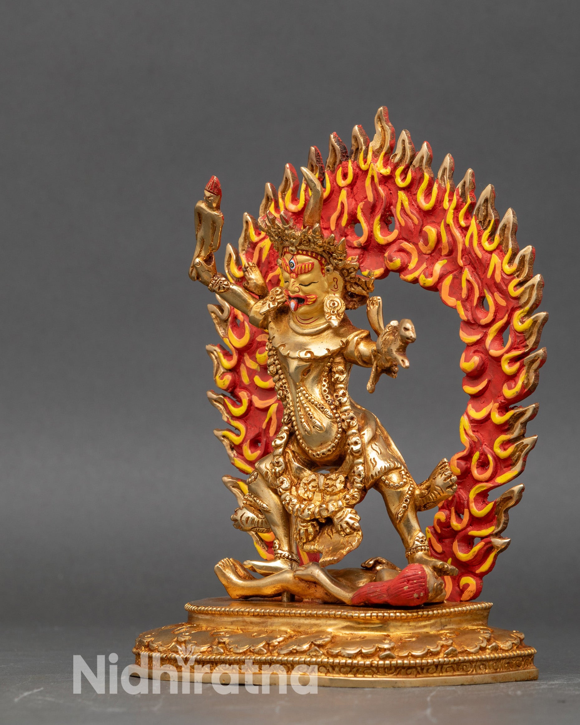 Ekajati Trio Set Statue - Himalayan Buddhist Protector Deities