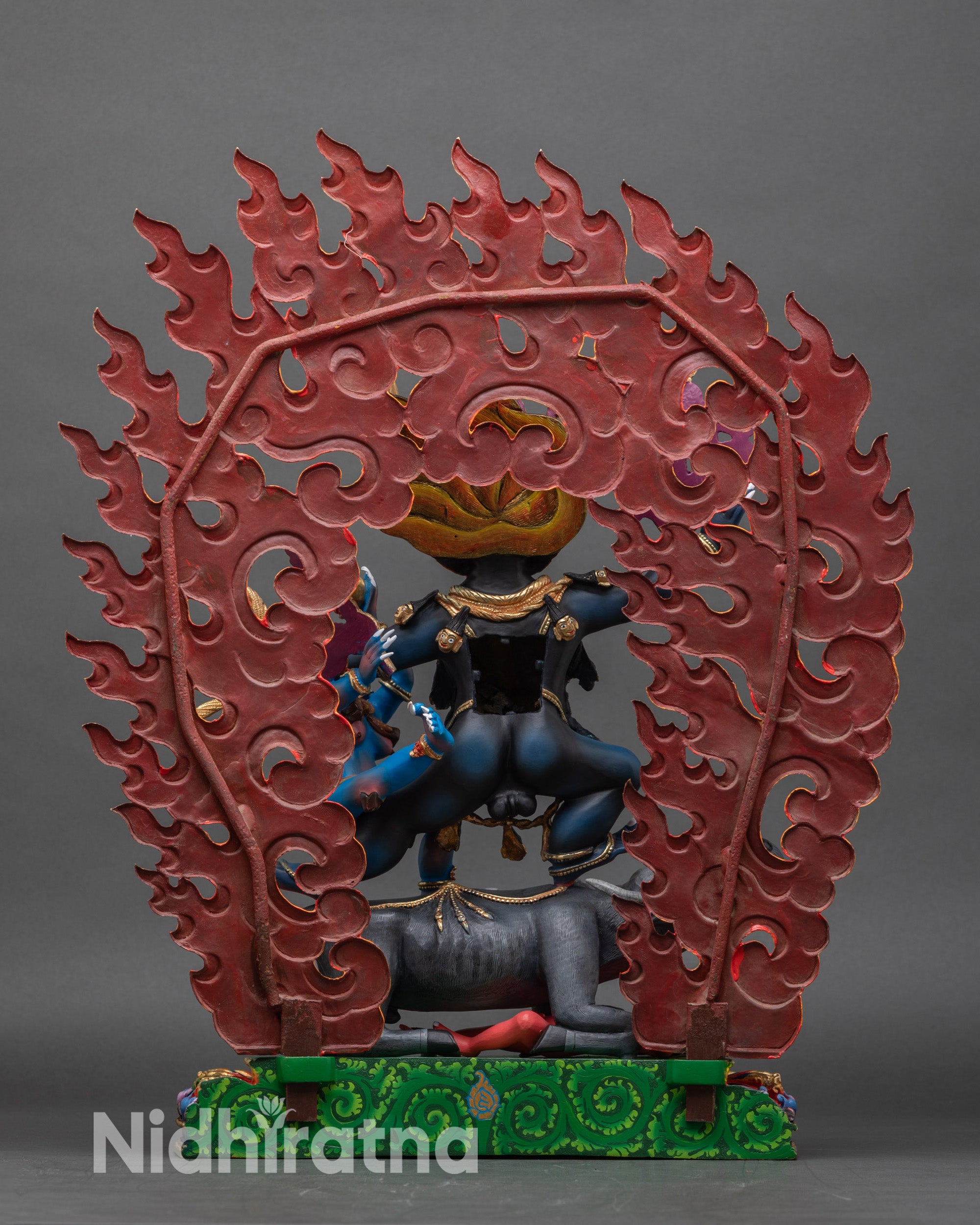 Wrathful Yamantaka Vajrabhairava Statue | God of Death