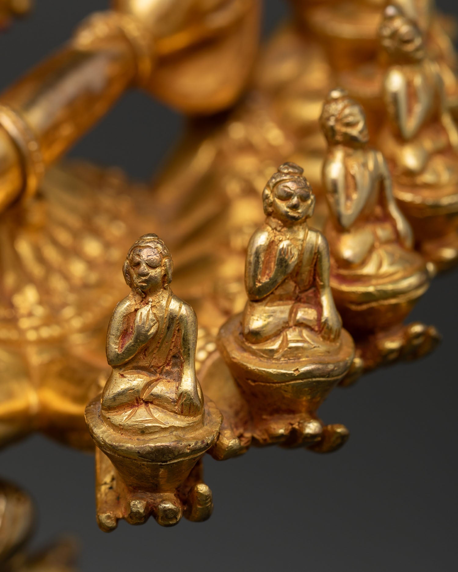 Hevajra Statue from Nepal – Traditional Vajrayana Deity Artwork