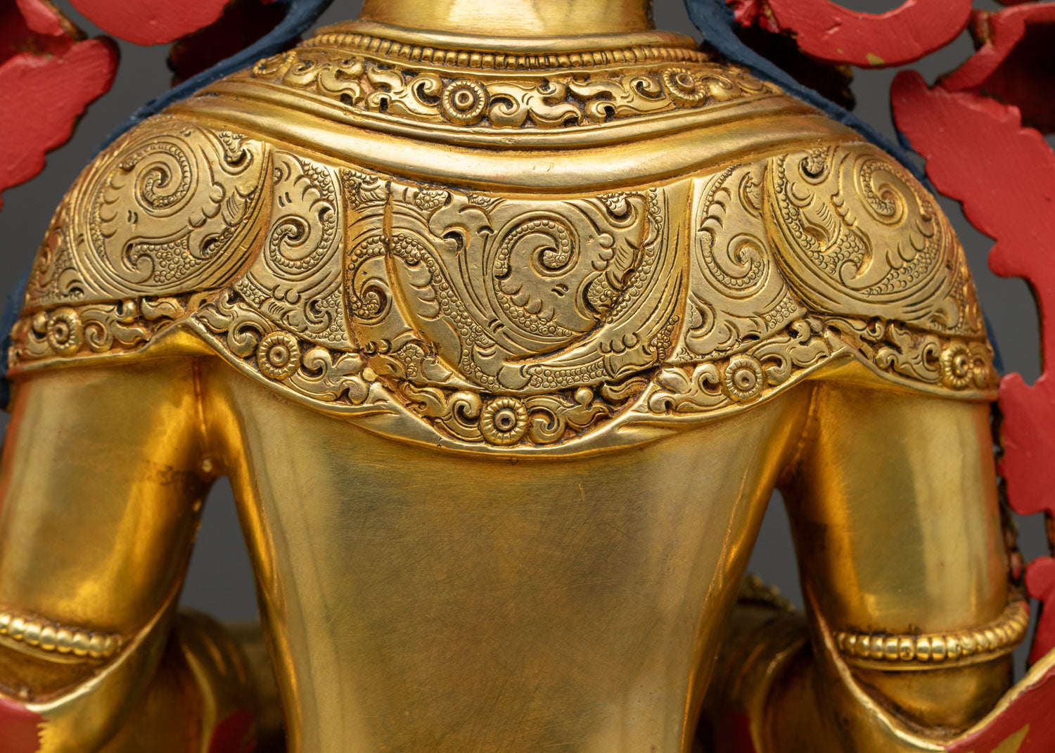 Maitreya Buddha on Throne Sculpture | Nepali Art & Craft