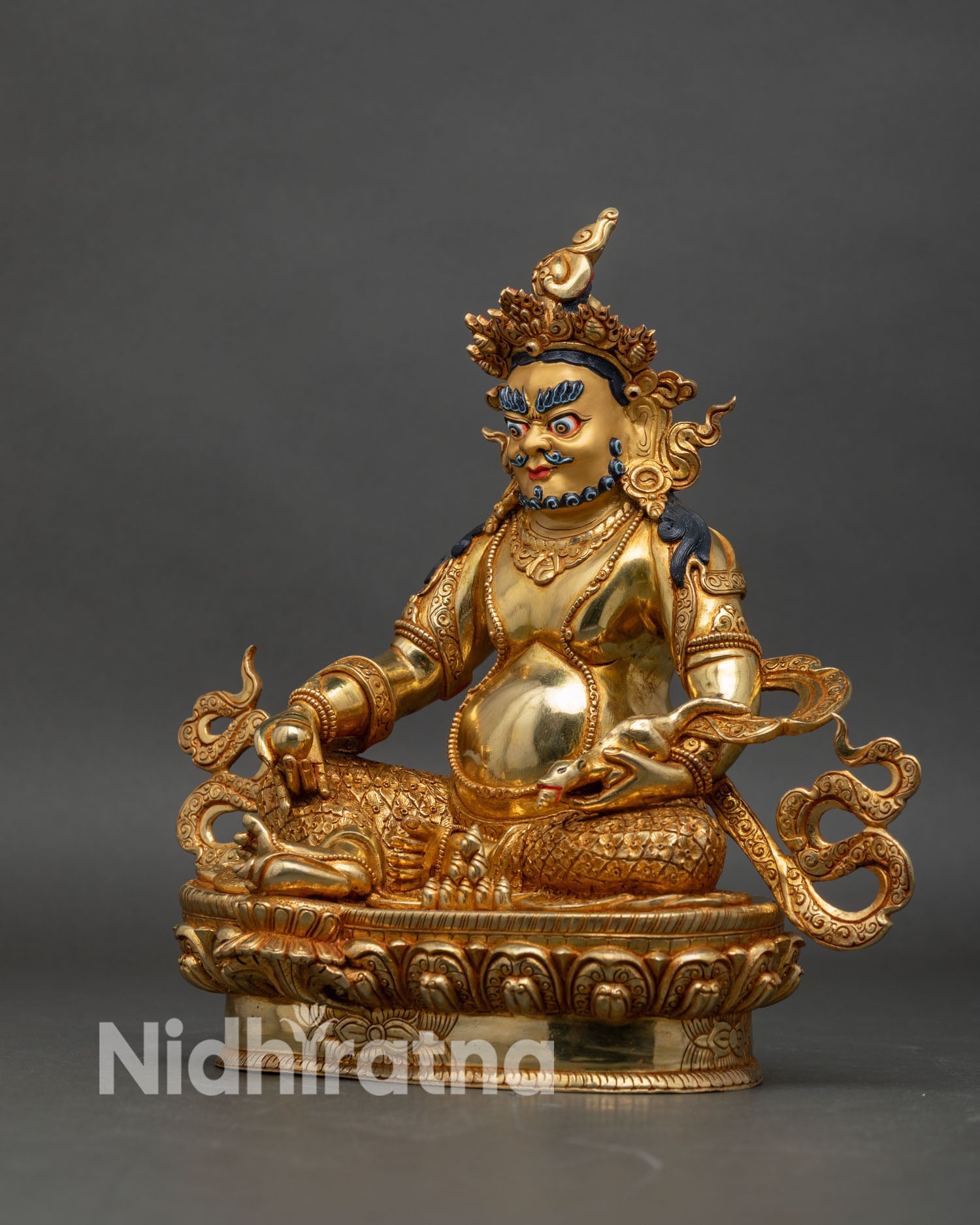 Dzambhala Statue | Himalayan Buddhist Wealth Deity