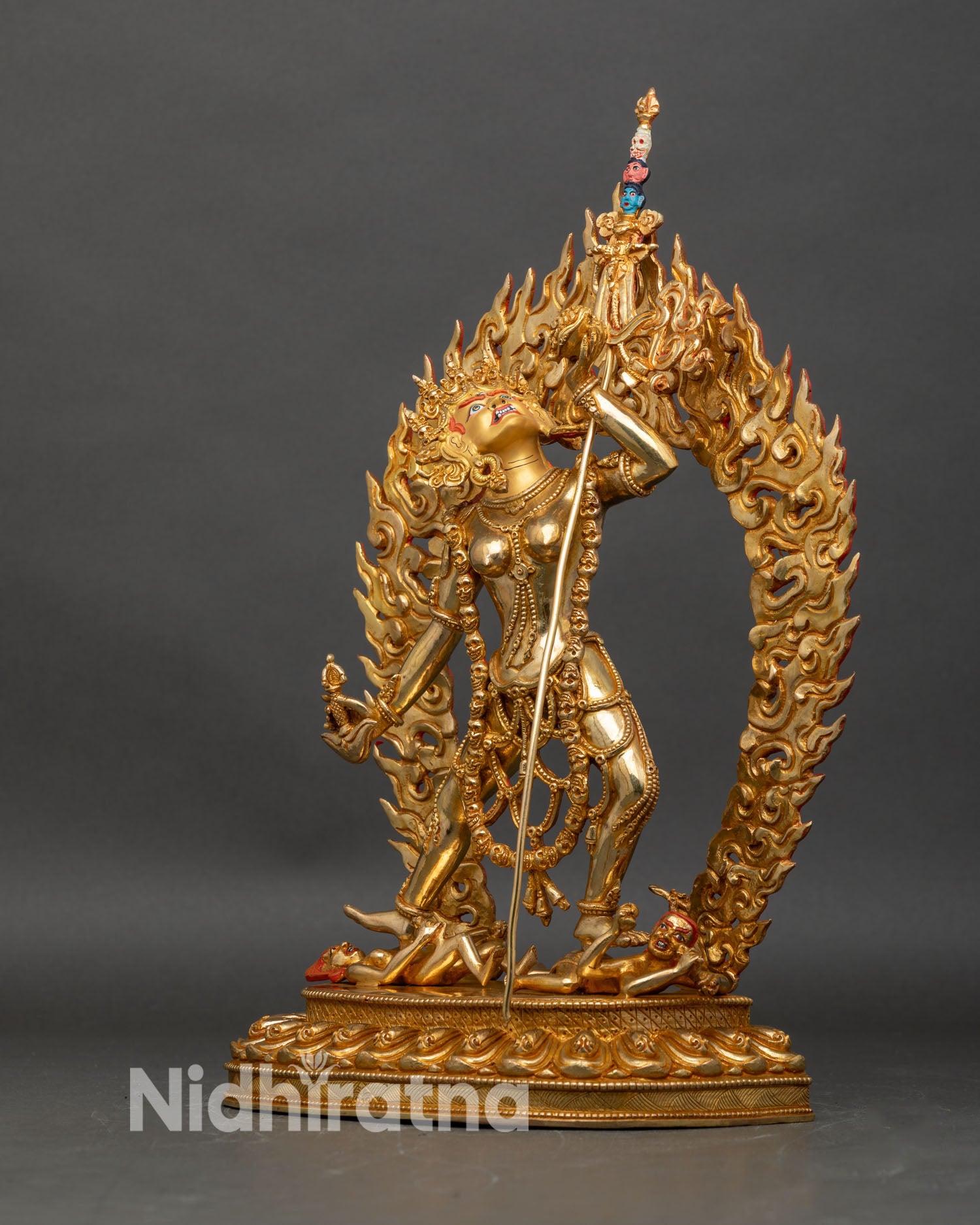 Vajrayogini Statue | Lost Wax Carved Buddhist Dakini