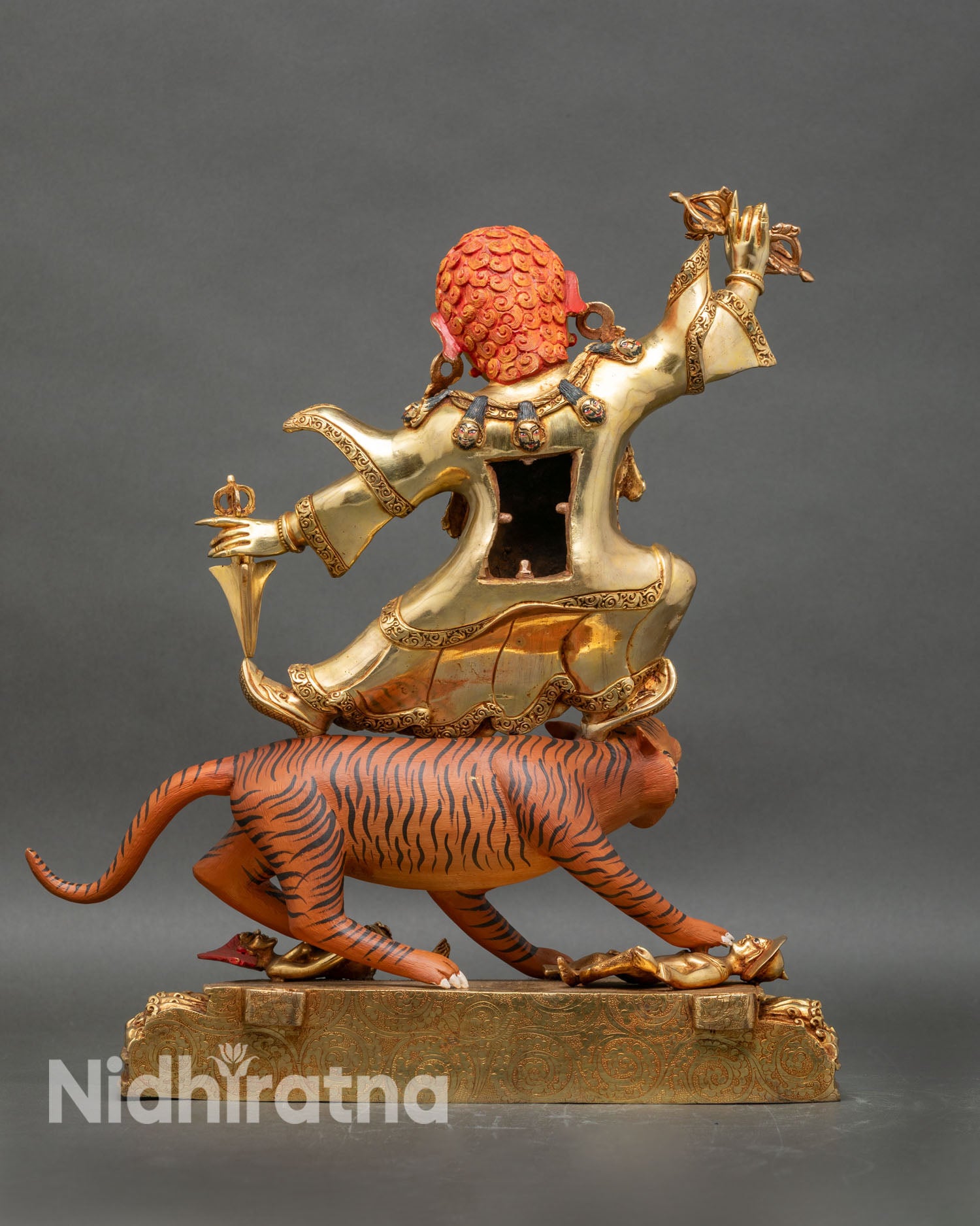 Large Dorje Drolo Statue | Handmade Buddhist Protector