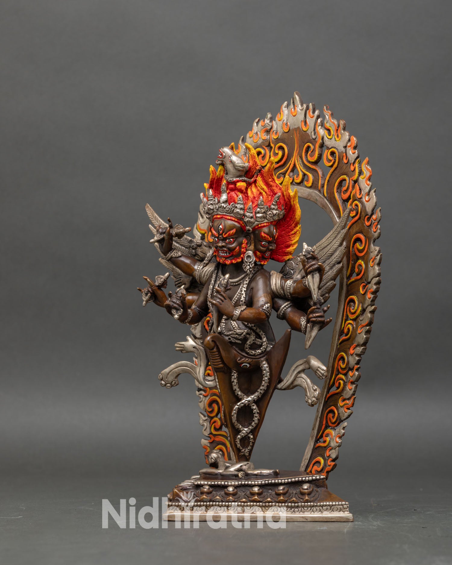 Vajrakilaya Statue | Traditional Buddhist Art for Altar Decor