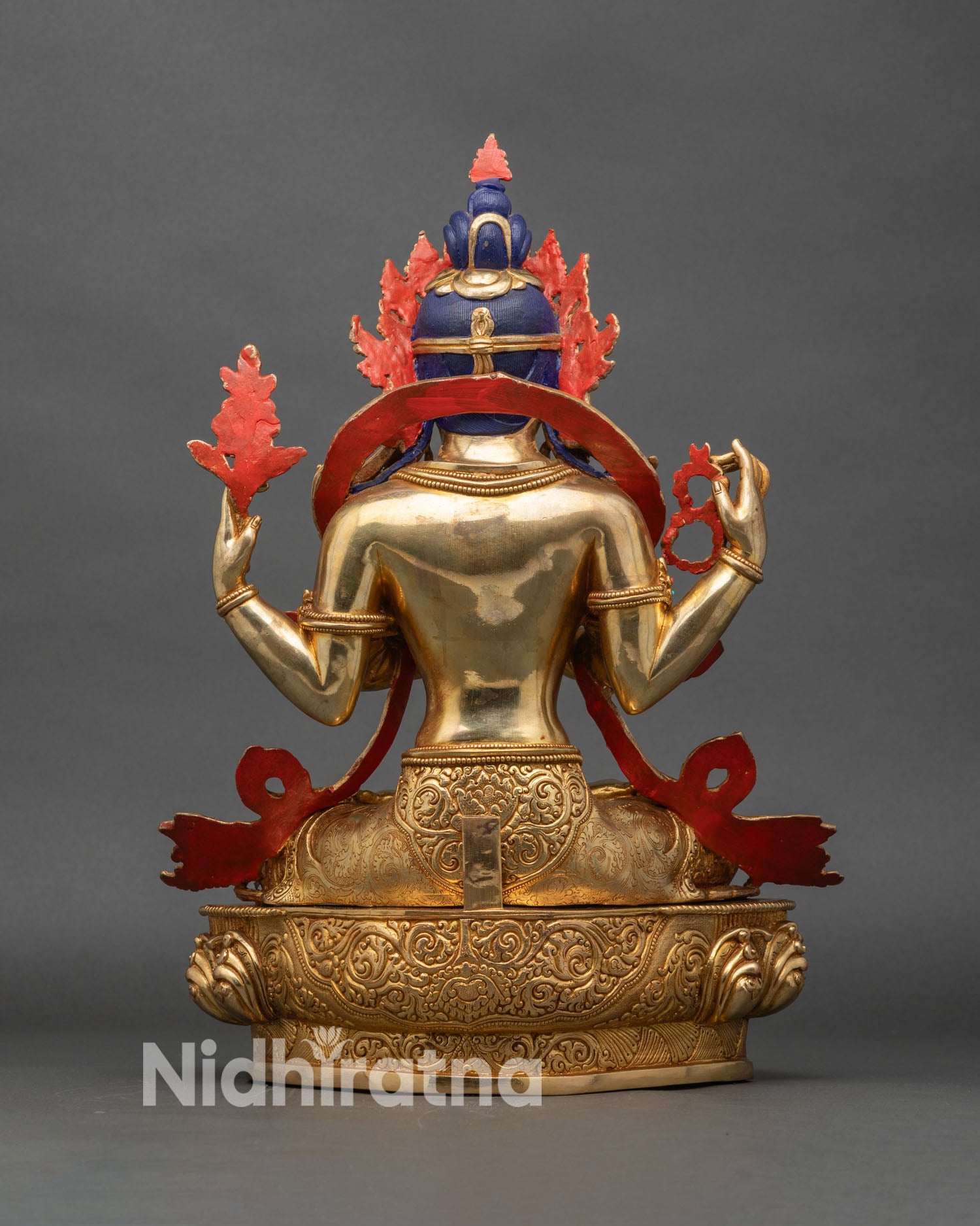 Chenrezig Statue | Four-Armed Compassionate Bodhisattva Figure