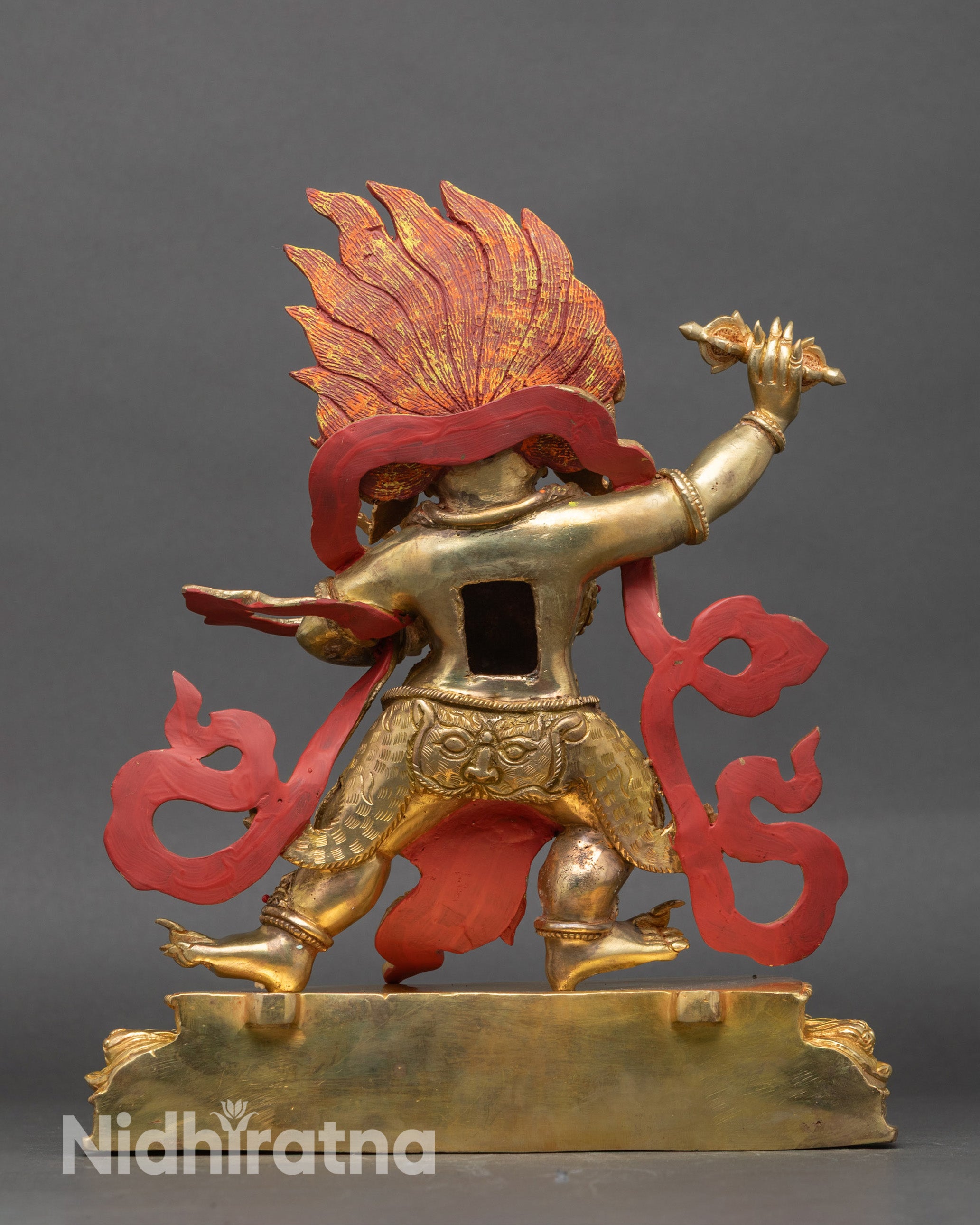 Vajrapani Statue | Buddhist Wrathful Guardian with Vajra