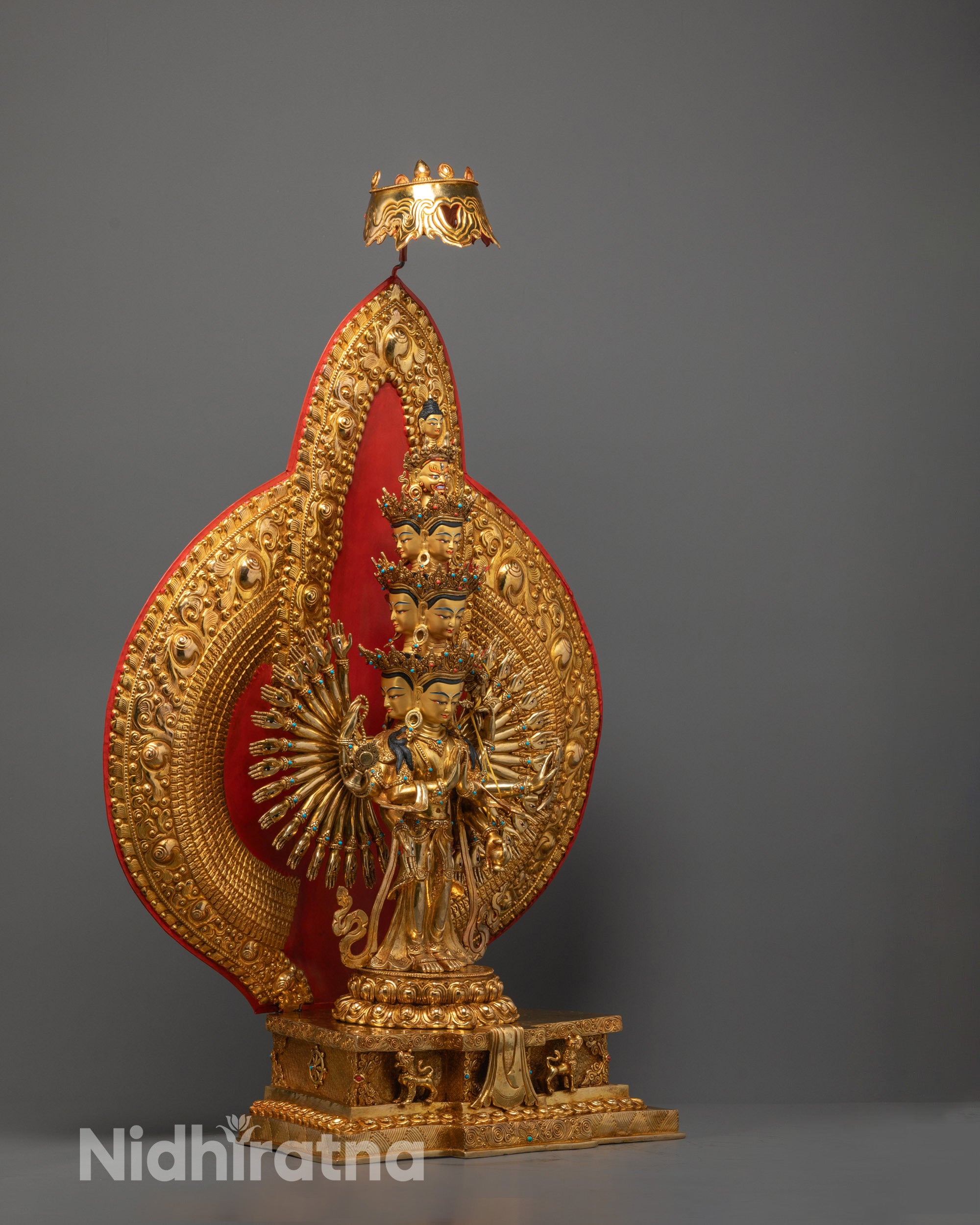 Large 1000-Armed Avalokiteshvara Sculpture | Chenrezig Statue