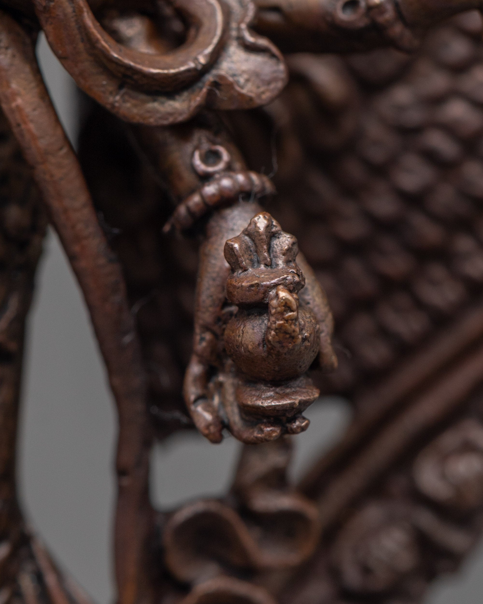 Oxidized 1000 Arm Chenrezig Statue | Spiritual Tibetan Buddhist Decor