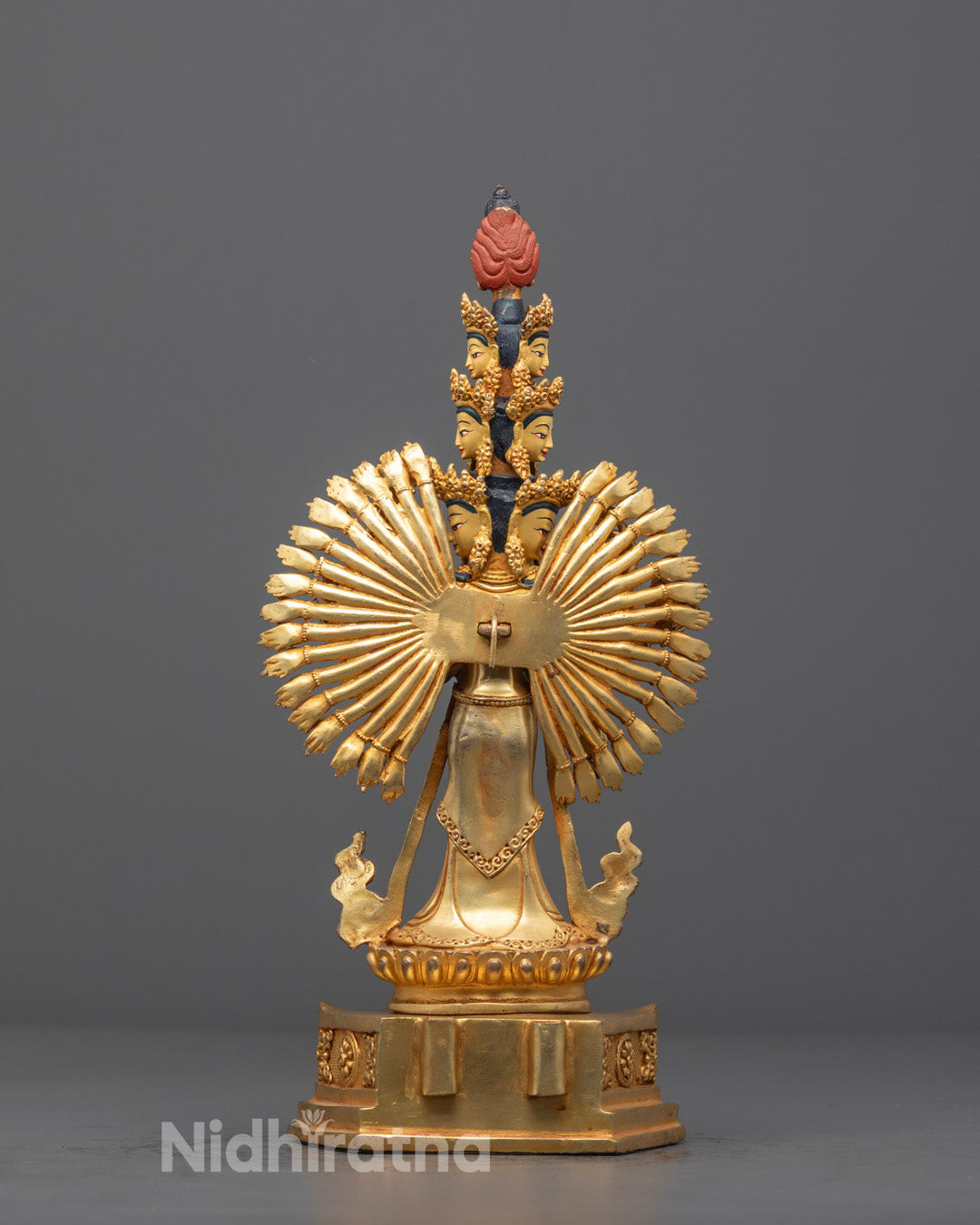 1000-Armed Chenrezig Statue | Handcrafted in Nepal