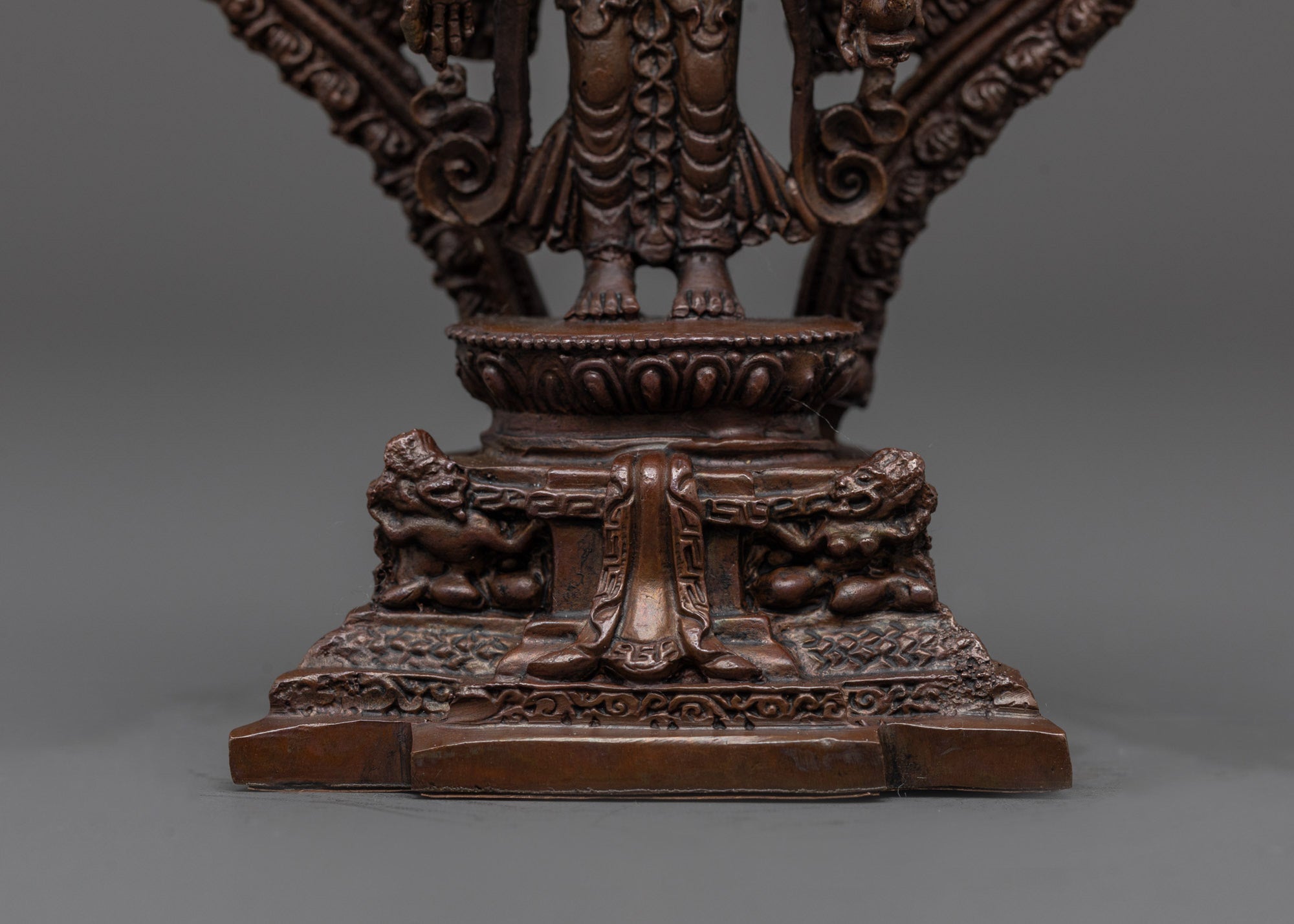 Oxidized 1000 Arm Chenrezig Statue | Spiritual Tibetan Buddhist Decor