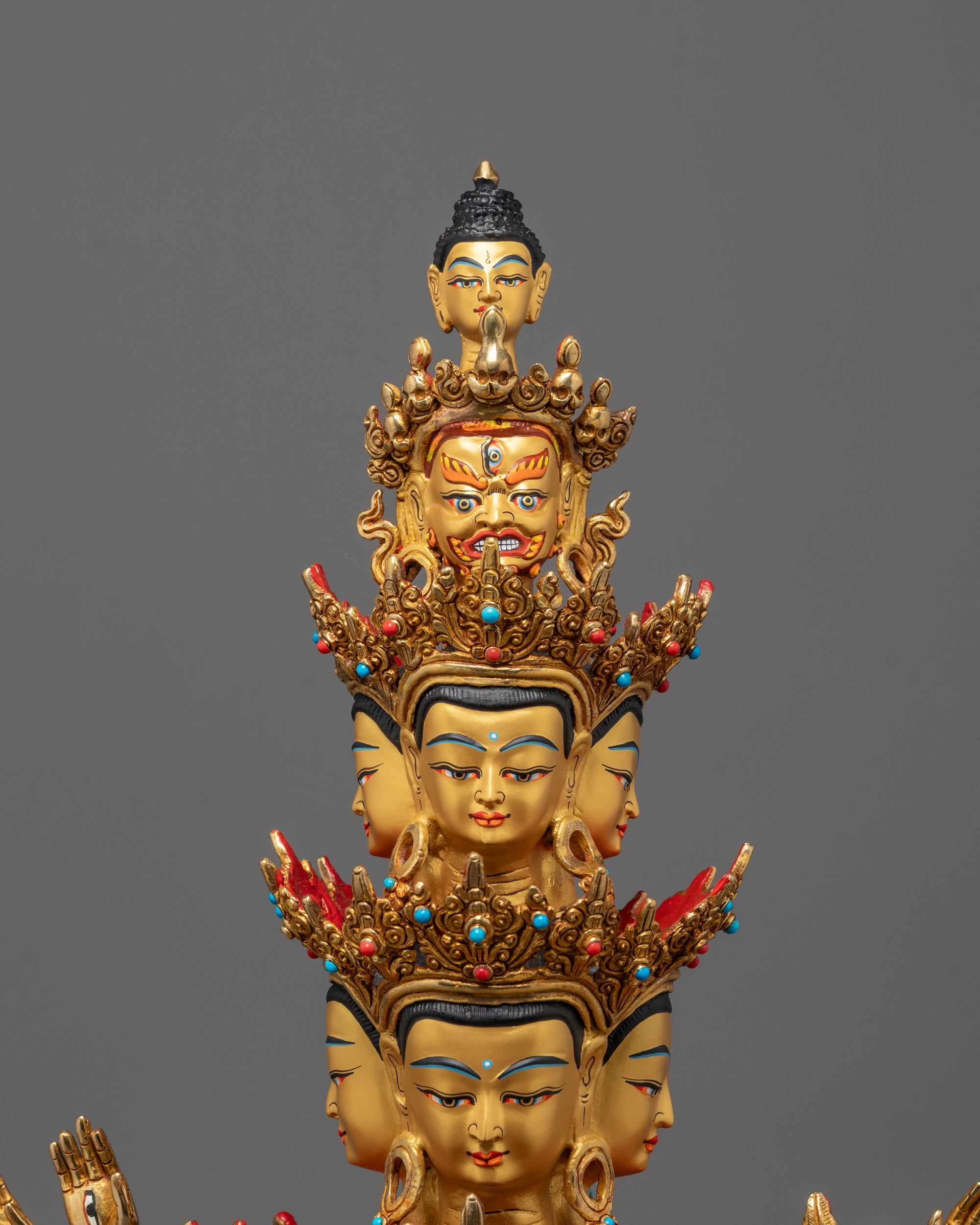 Large 1000-Armed Avalokiteshvara Sculpture | Chenrezig Statue