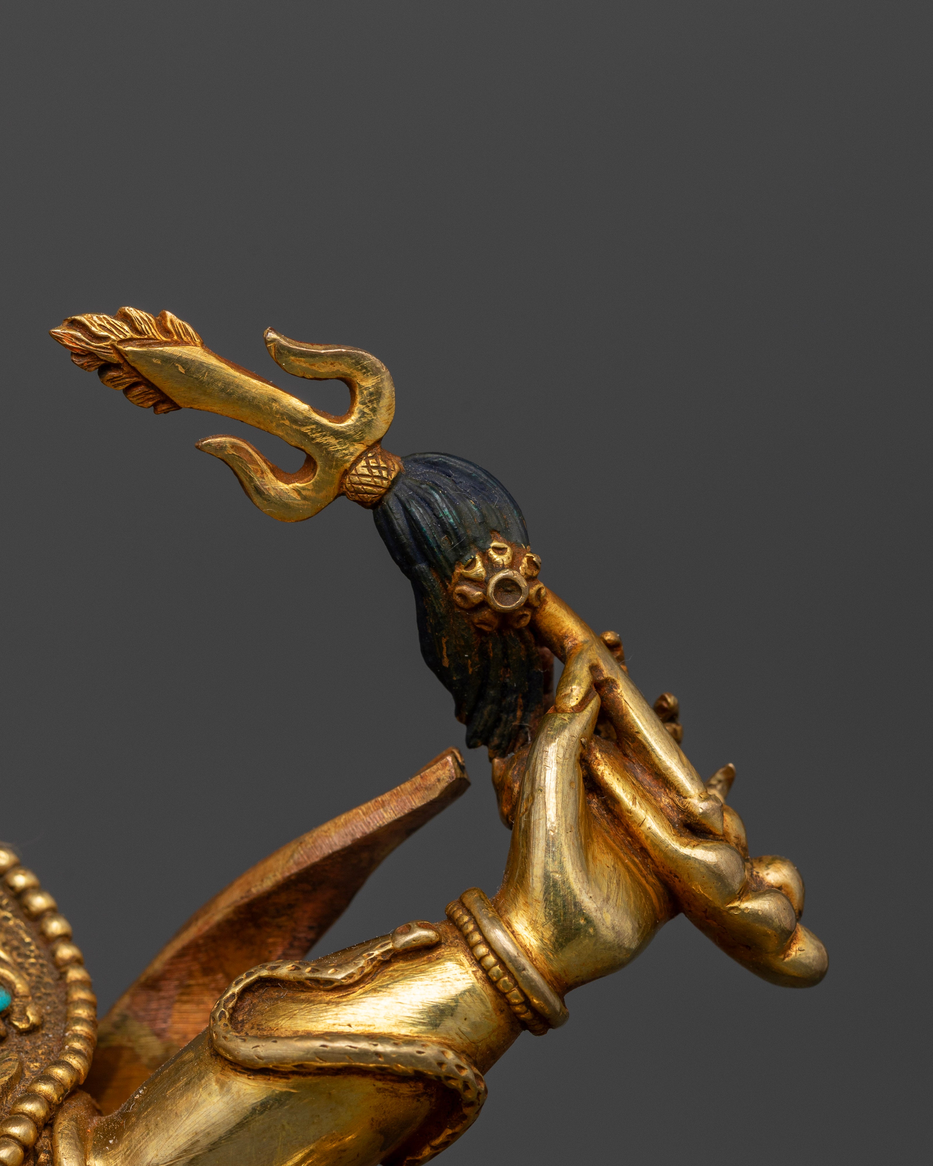Six-Armed Mahakala Statue | Divine Protector for Wealth