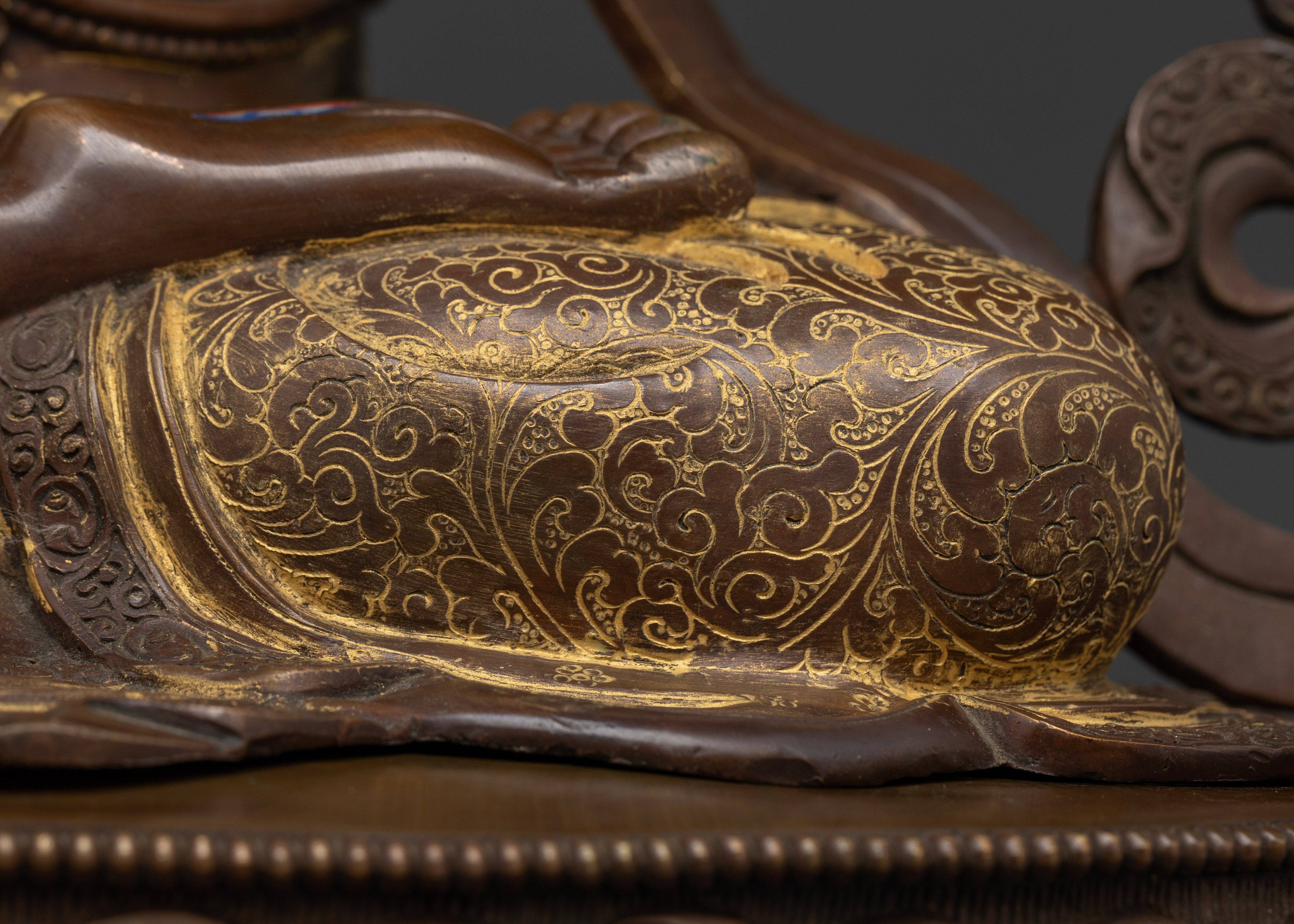 Antique Finish White Tara Statue for Spiritual Connection