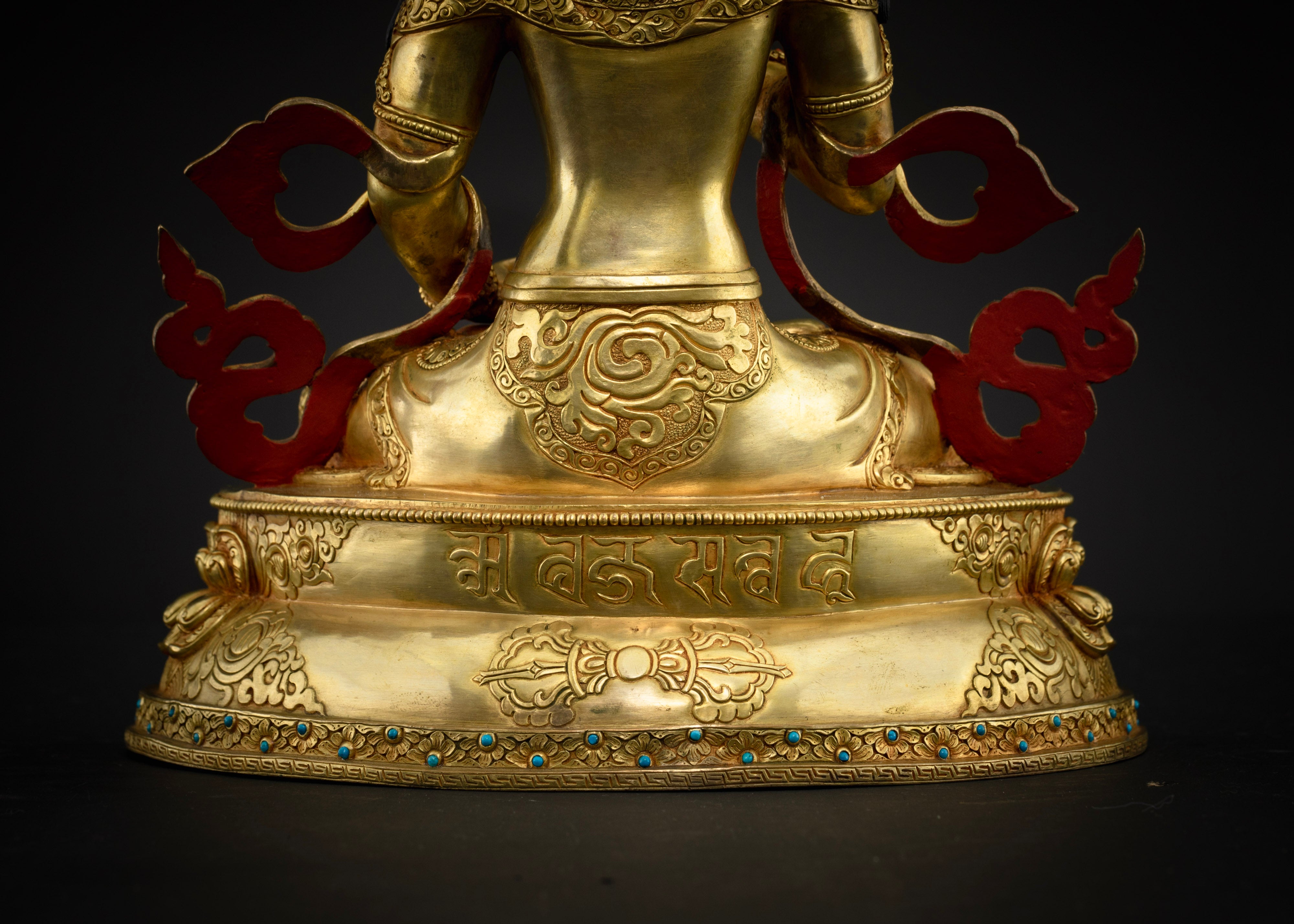 Masterpiece Vajrasattva Statue: A Radiant Icon of Vajrayana