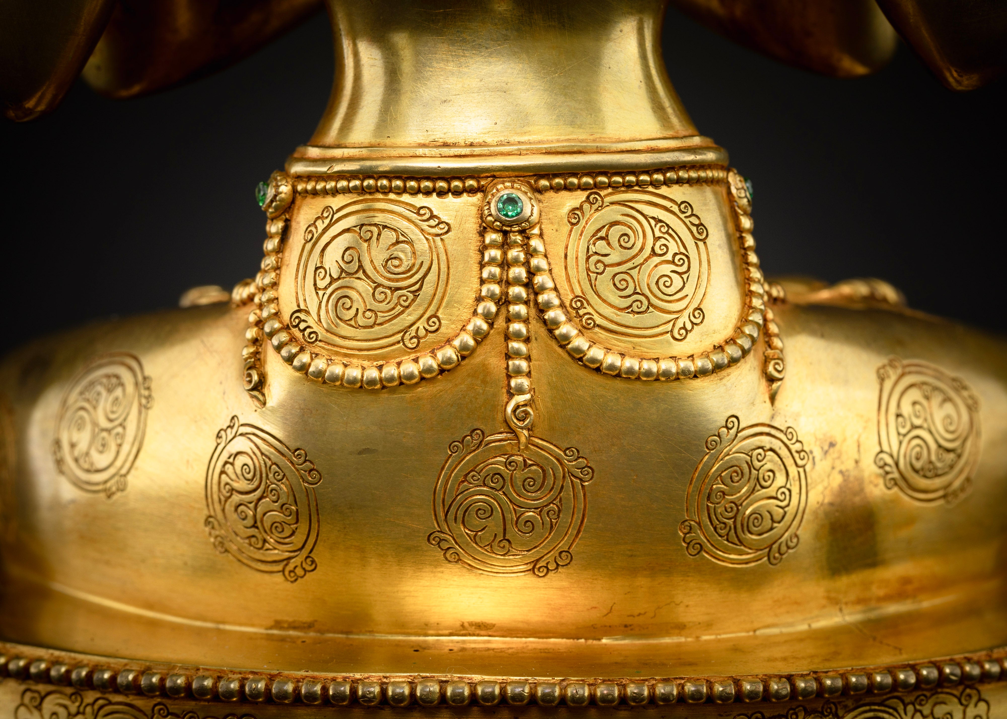 Tibetan Chenrezig Statue: Emblem of Compassion