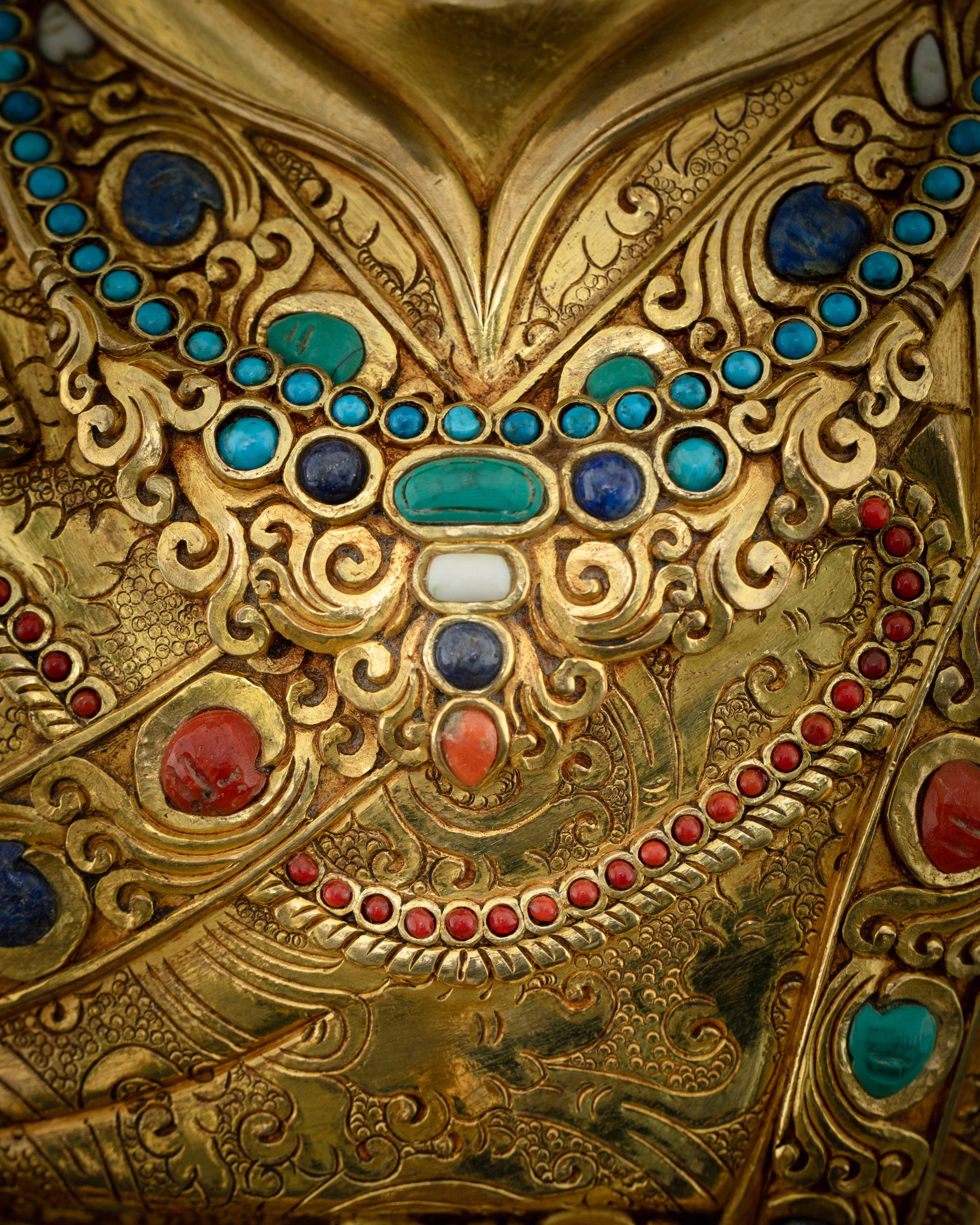 Exclusive Rare Guru Rinpoche Statue: Tibetan Buddhist Treasure