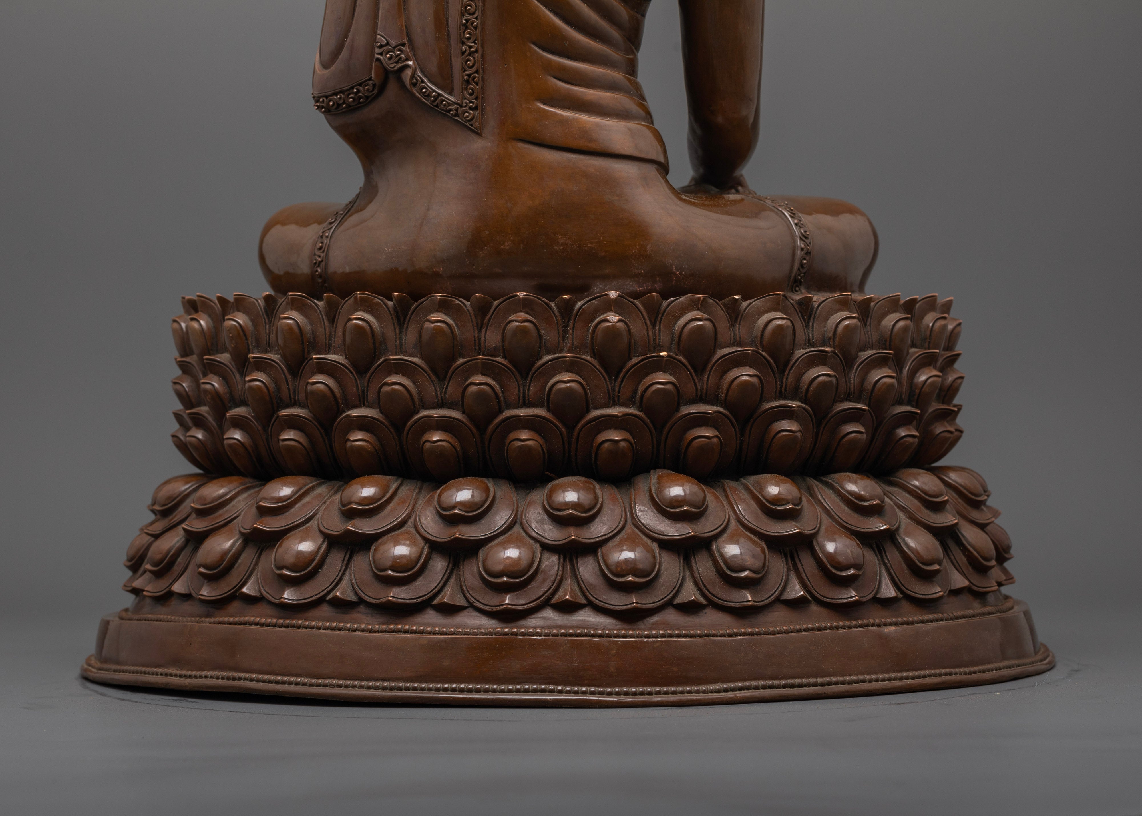 Oxidized Buddha Shakyamuni: A Divine Representation of Enlightenment