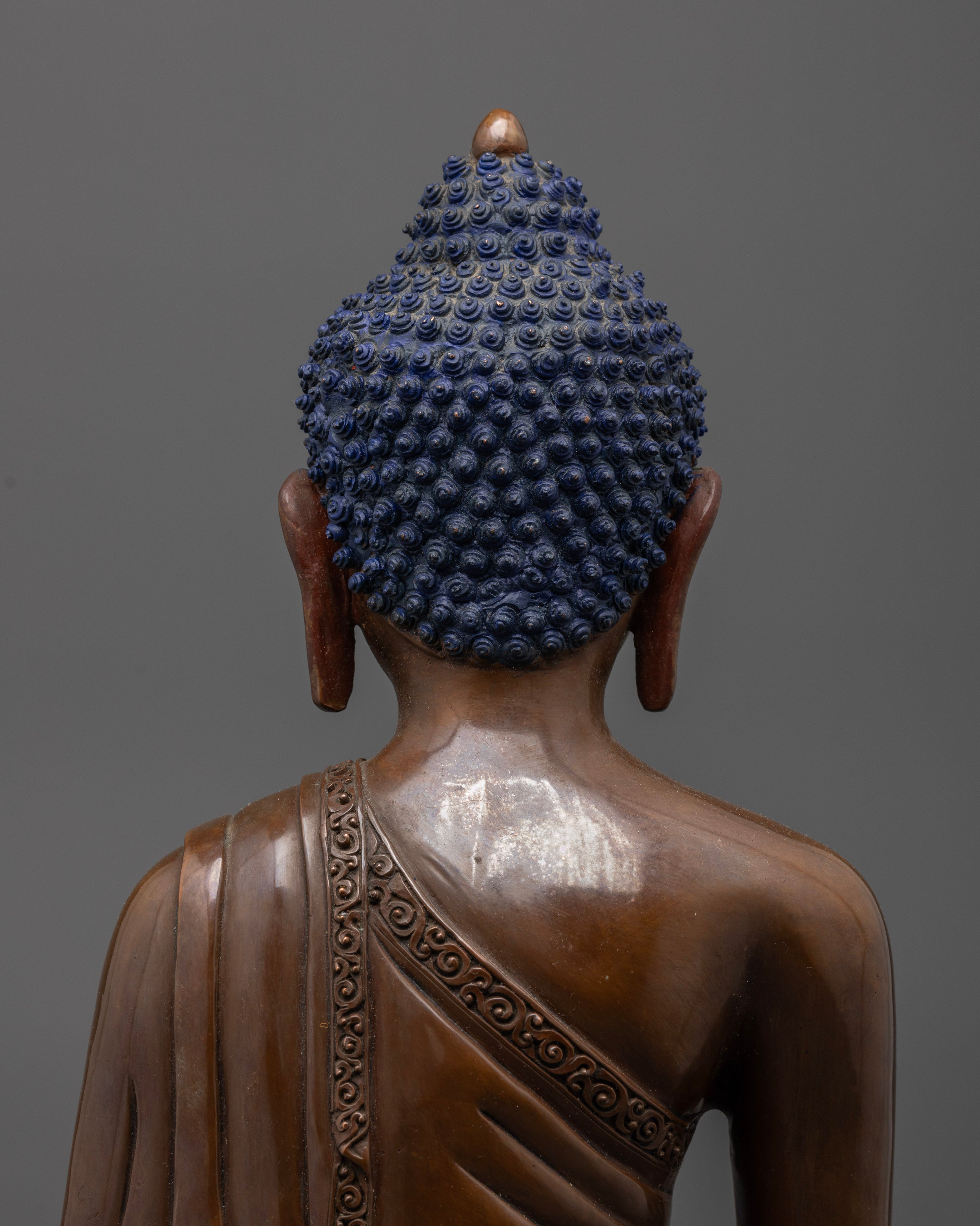 Oxidized Buddha Shakyamuni: A Divine Representation of Enlightenment