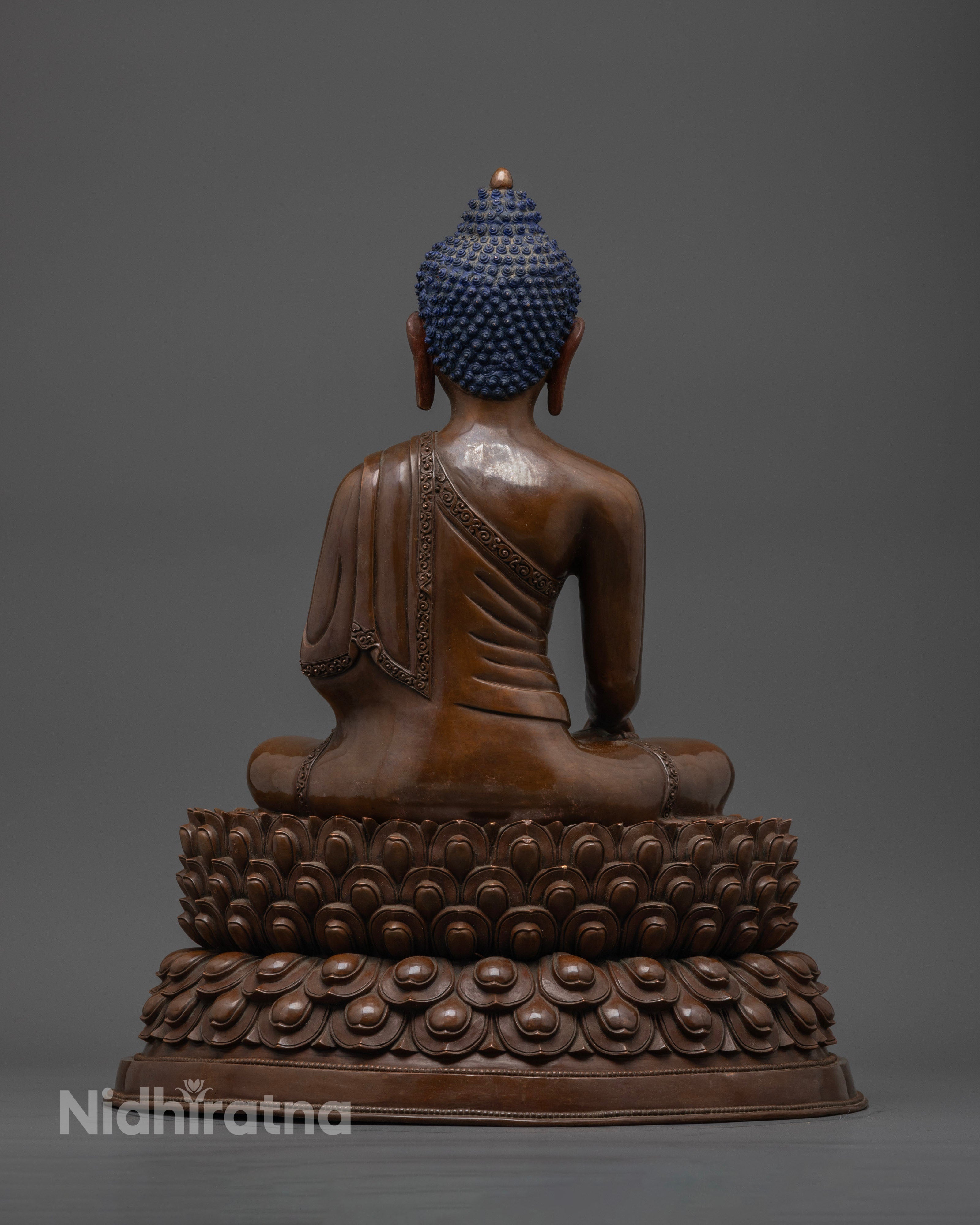 Oxidized Buddha Shakyamuni: A Divine Representation of Enlightenment