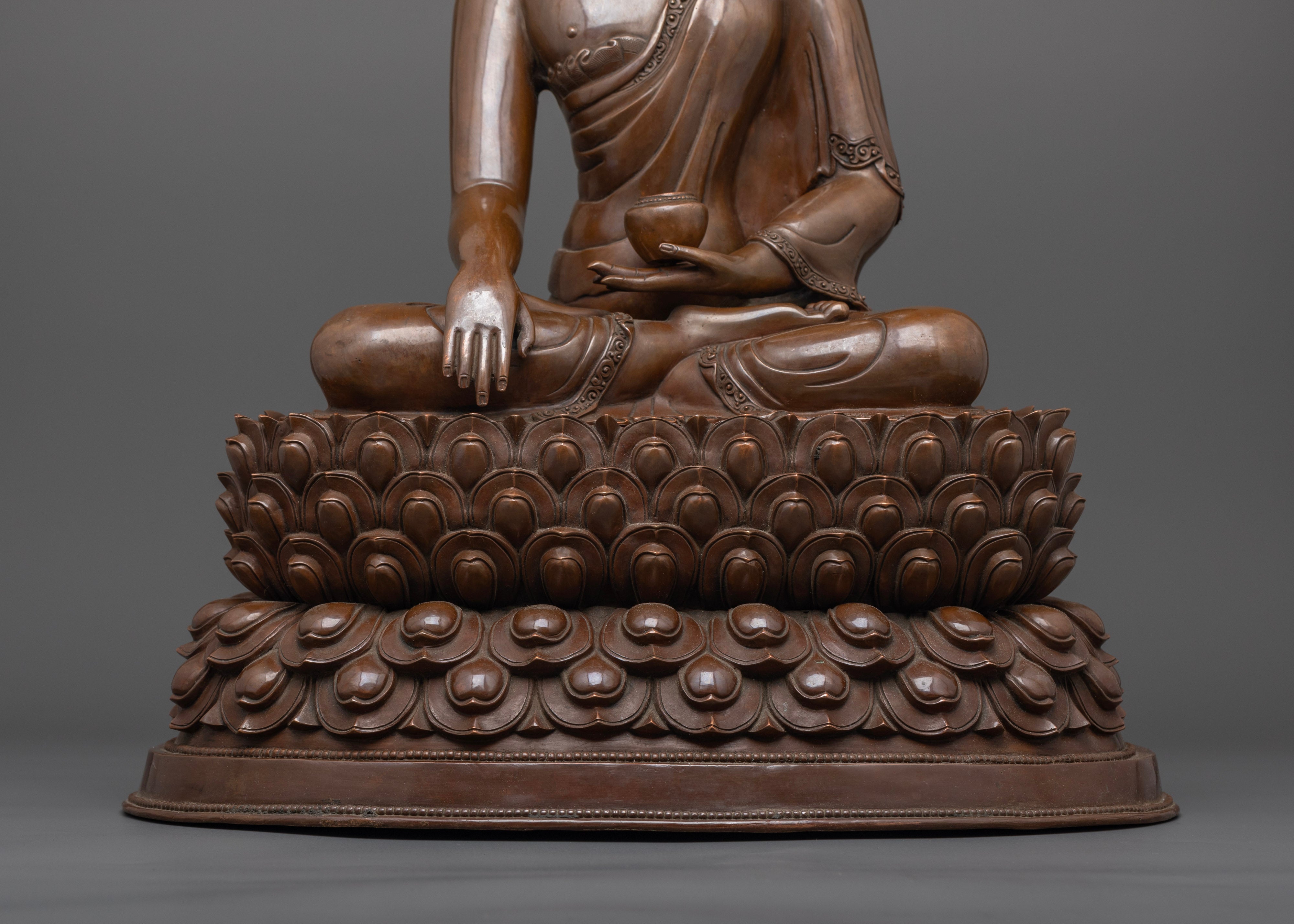 Oxidized Buddha Shakyamuni: A Divine Representation of Enlightenment