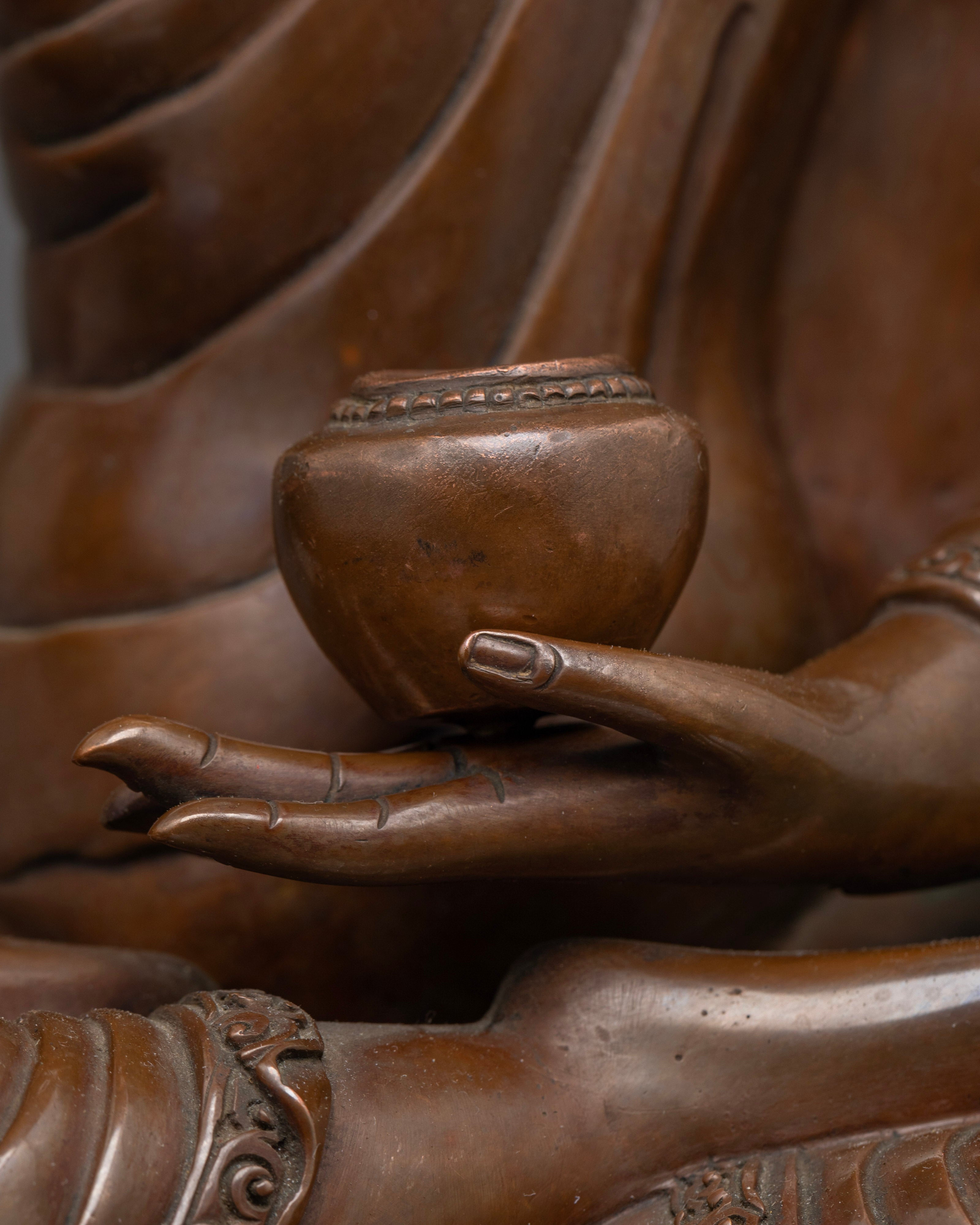 Oxidized Buddha Shakyamuni: A Divine Representation of Enlightenment