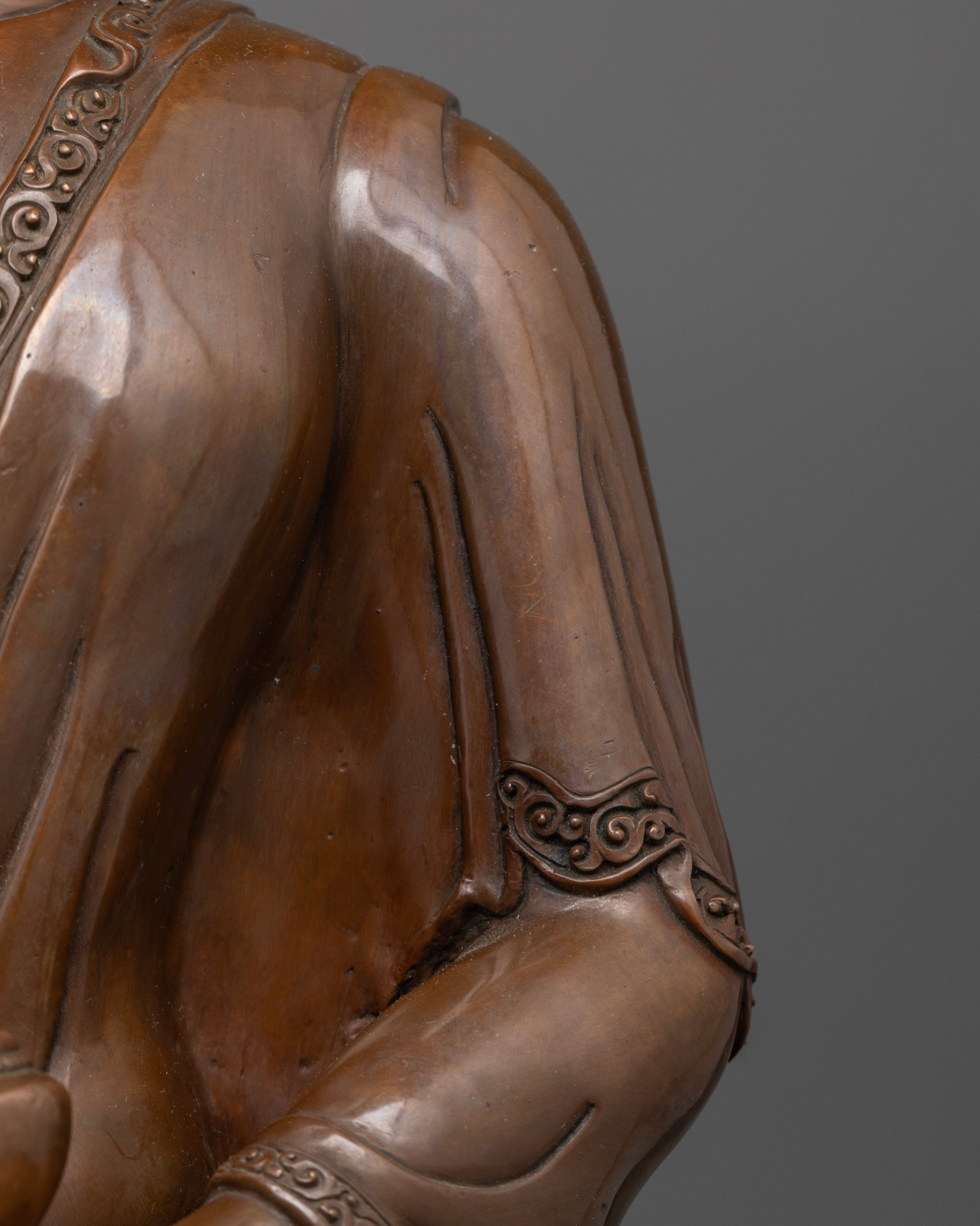 Oxidized Buddha Shakyamuni: A Divine Representation of Enlightenment