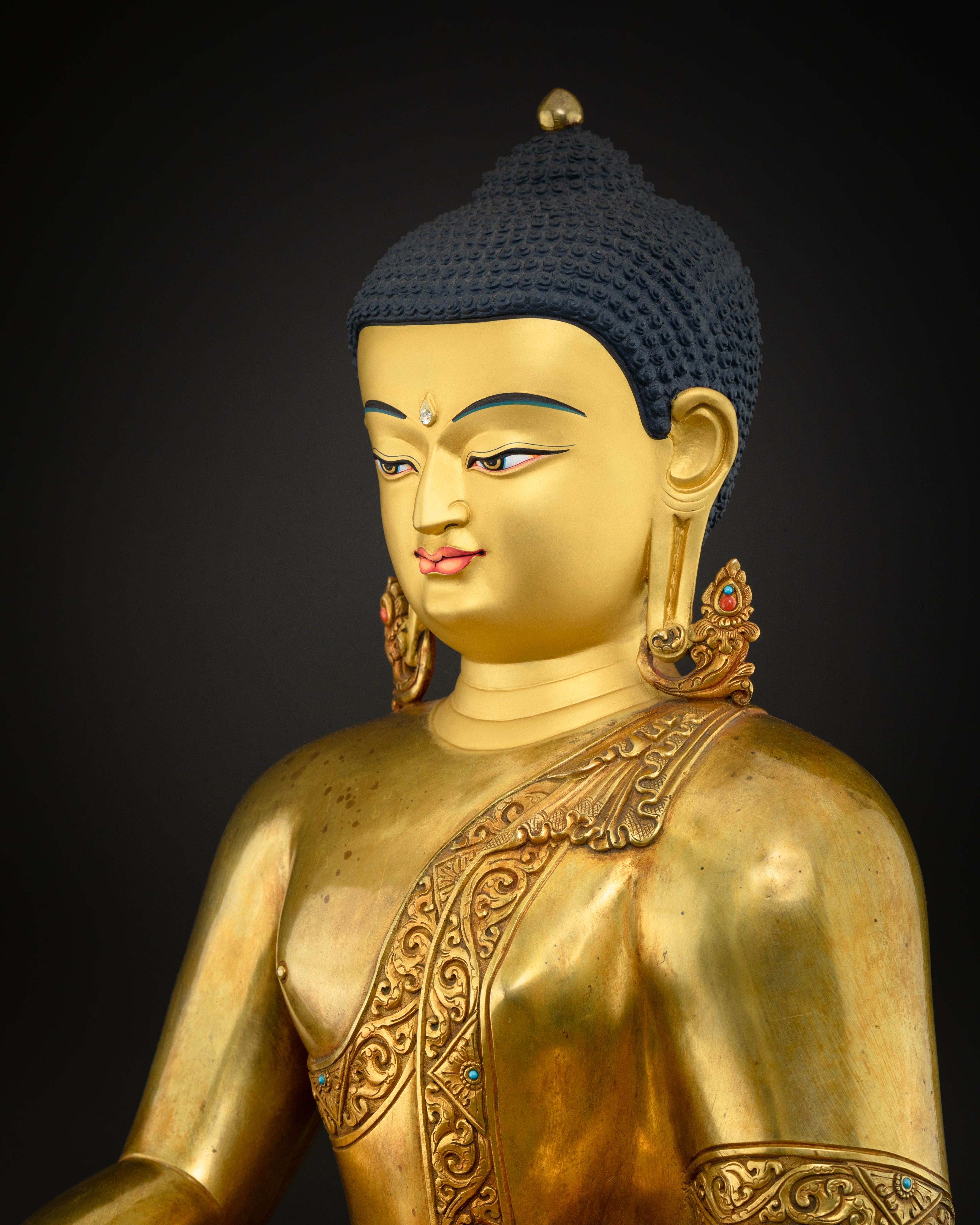 Tibetan Shakyamuni Buddha Statue for Sale