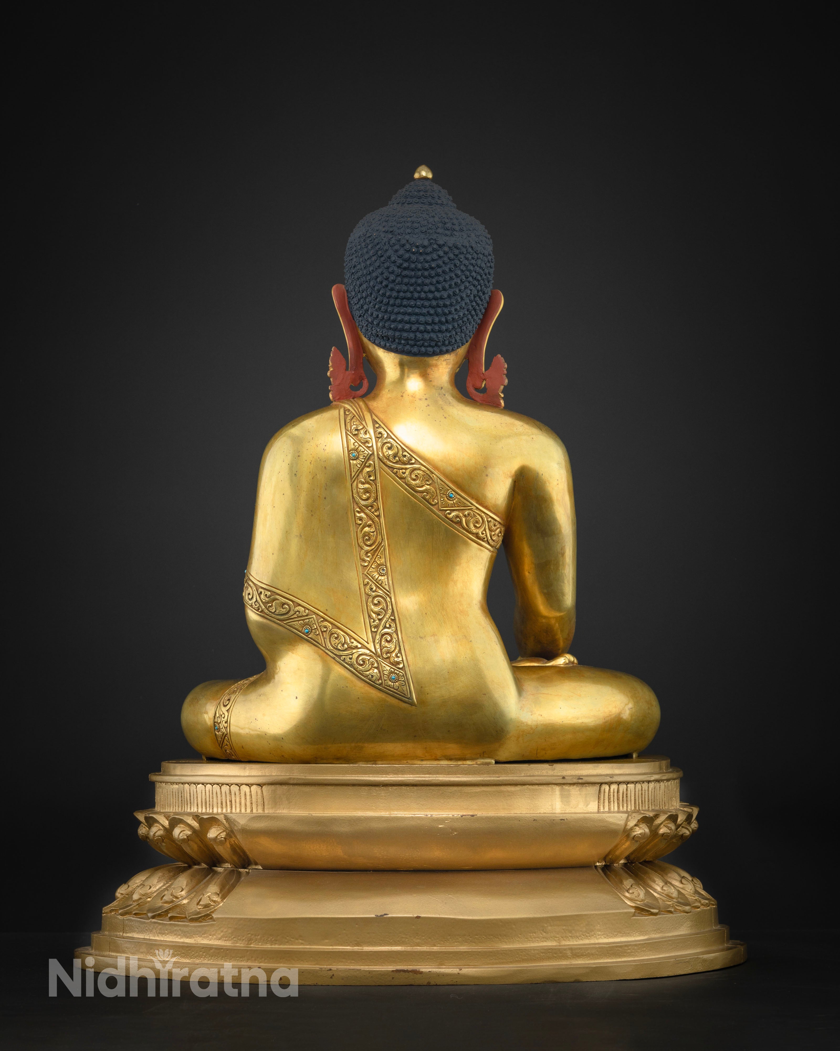 Tibetan Shakyamuni Buddha Statue for Sale