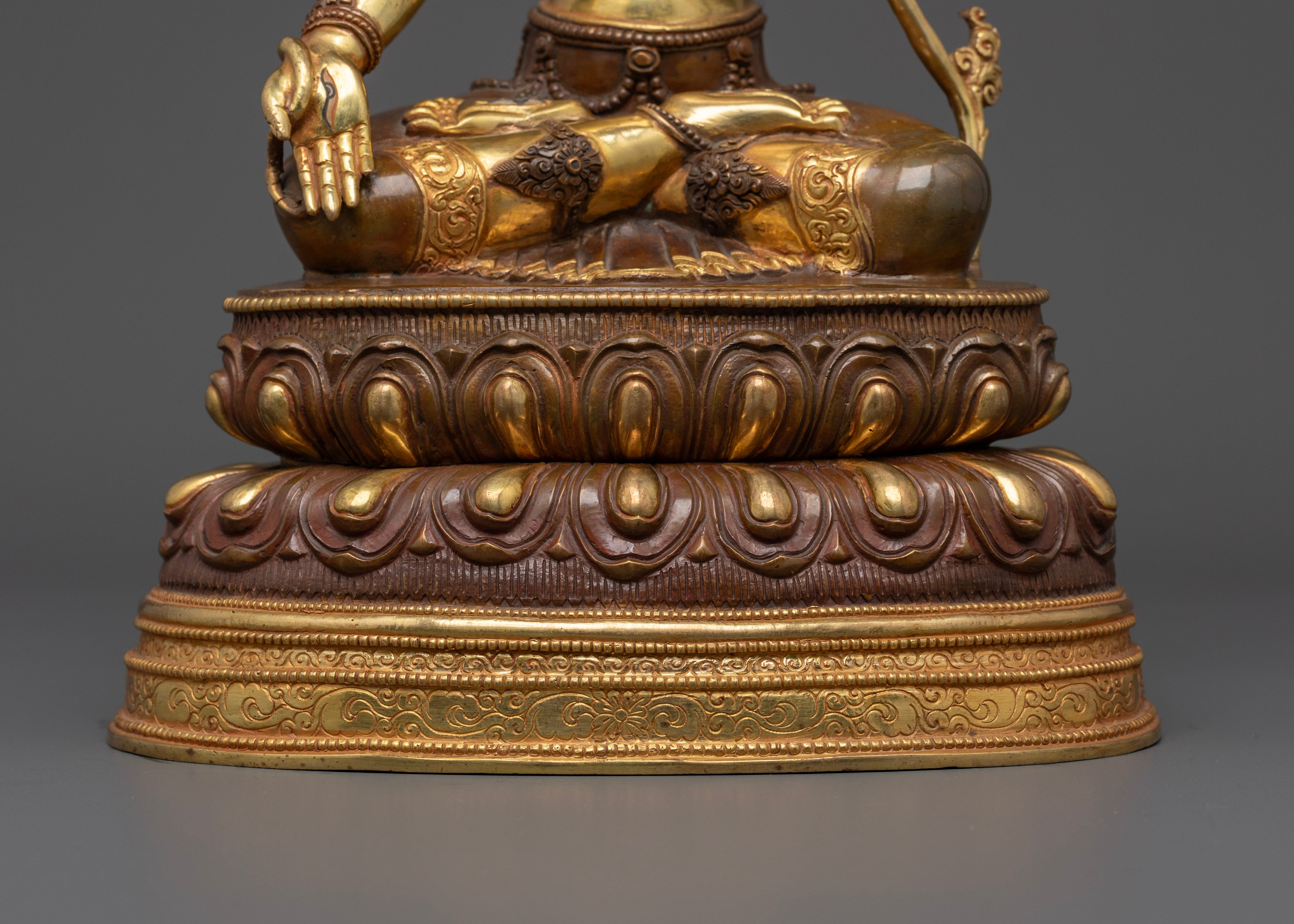 Elegant White Tara Statue for Spiritual Growth and Healing