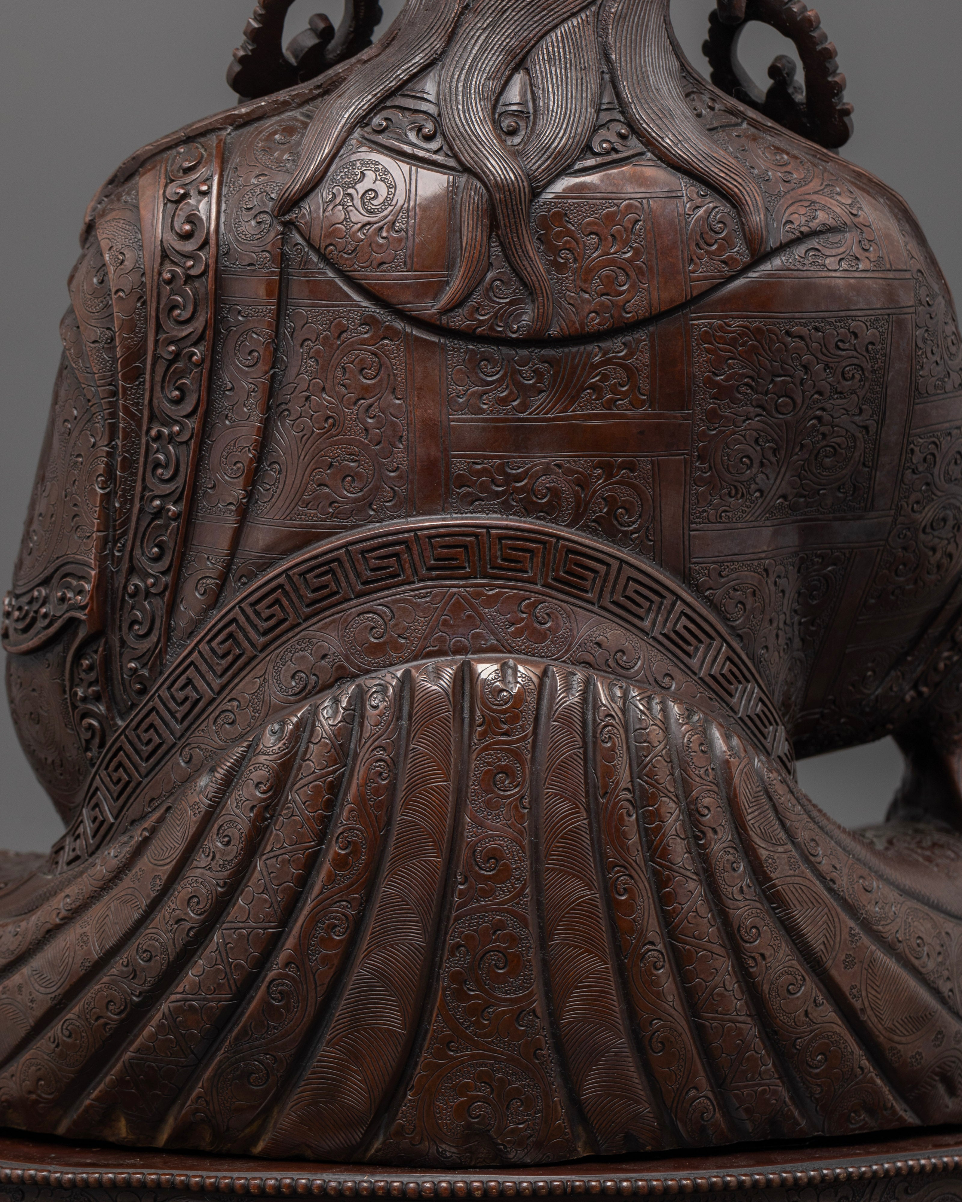 Oxidized Guru Rinpoche Statue | Illuminate Your Path to Enlightenment