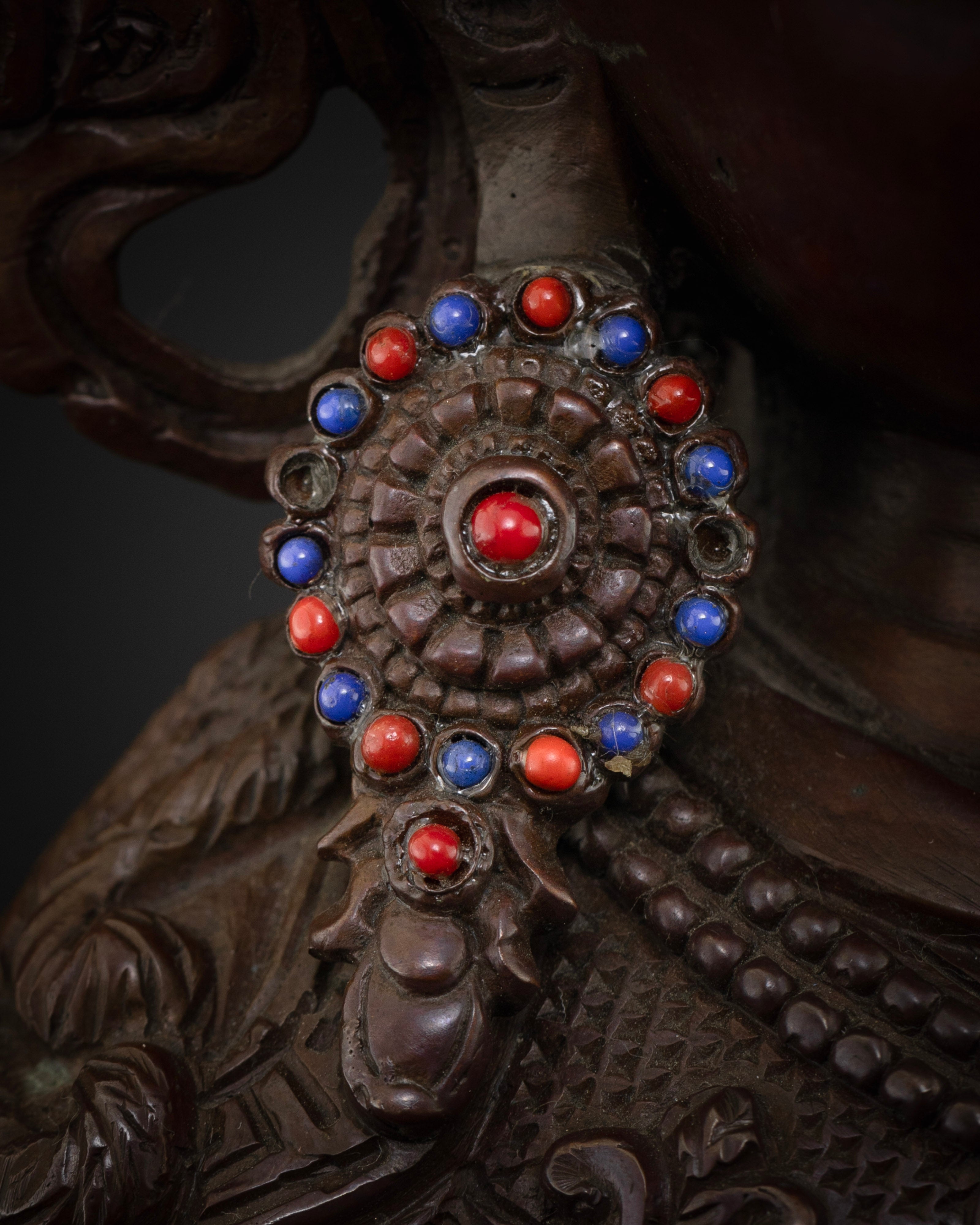 Maha Padmasambhava Sculpture | Oxidize Statue