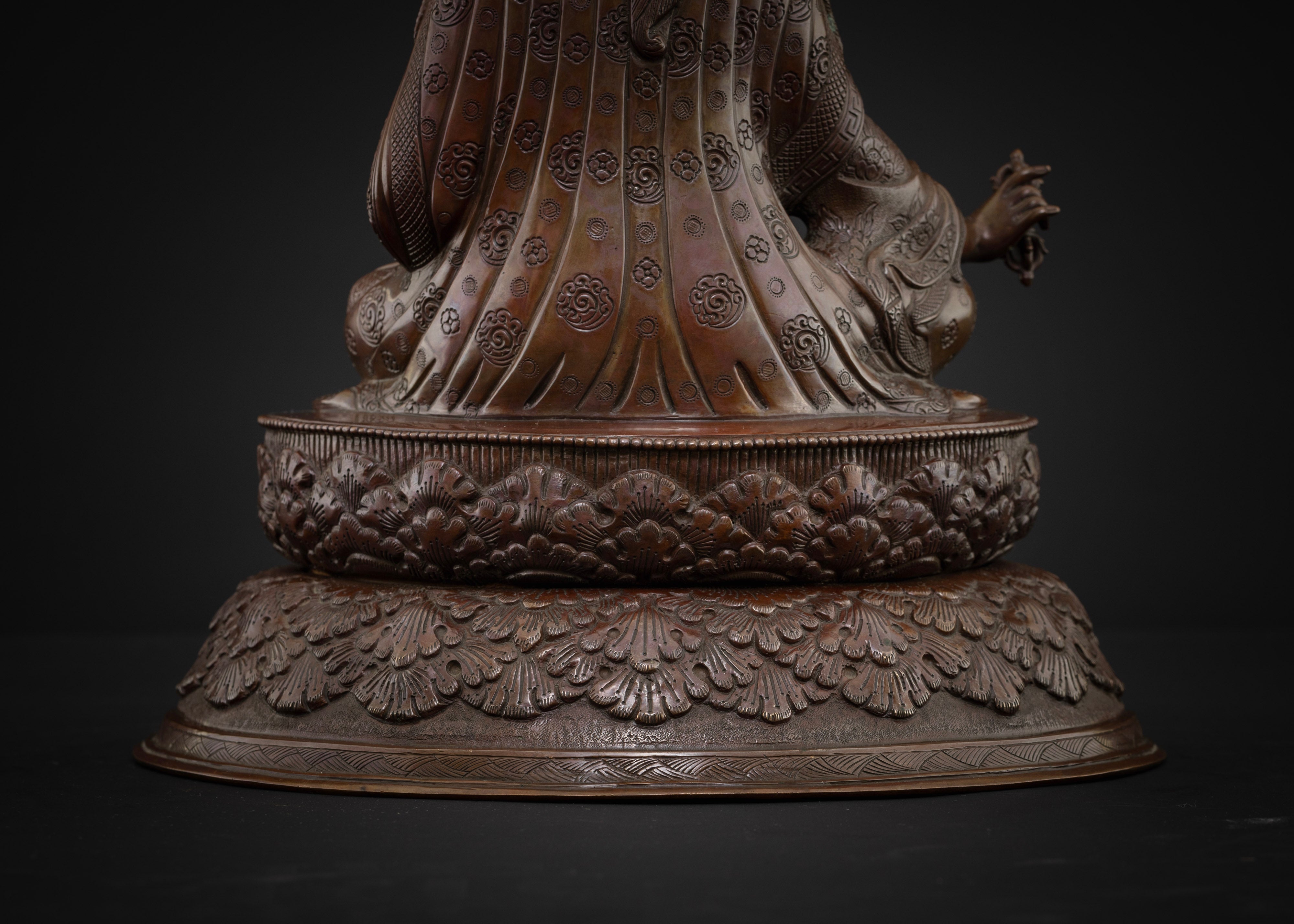 Maha Padmasambhava Sculpture | Oxidize Statue