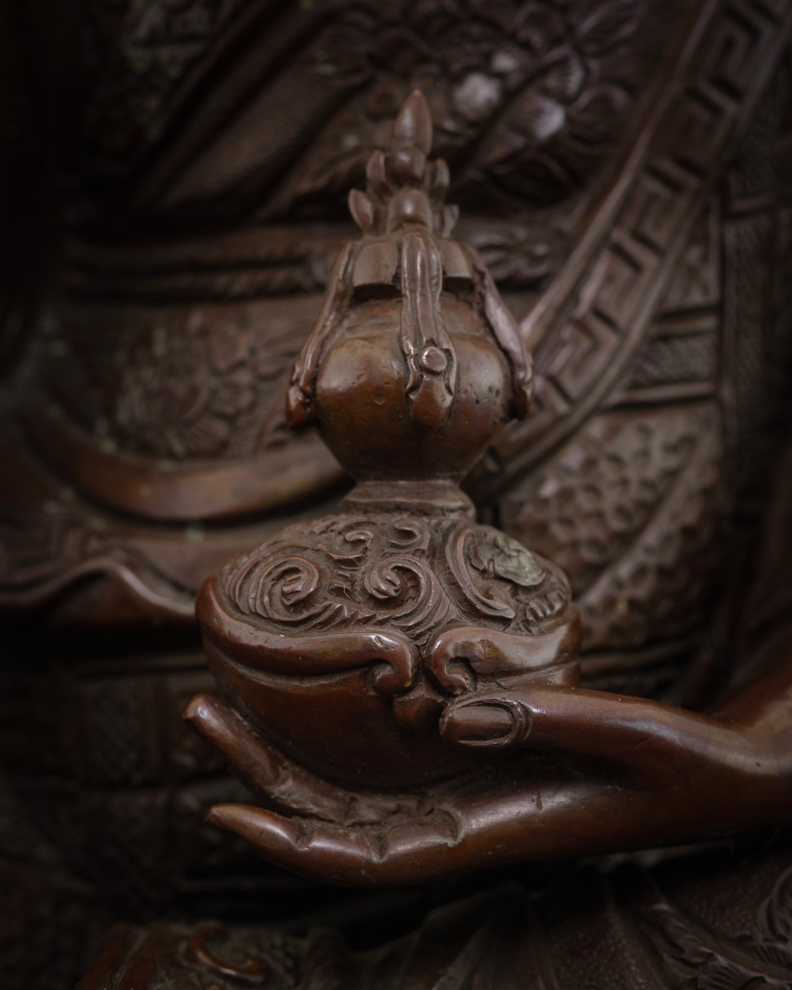 Maha Padmasambhava Sculpture | Oxidize Statue