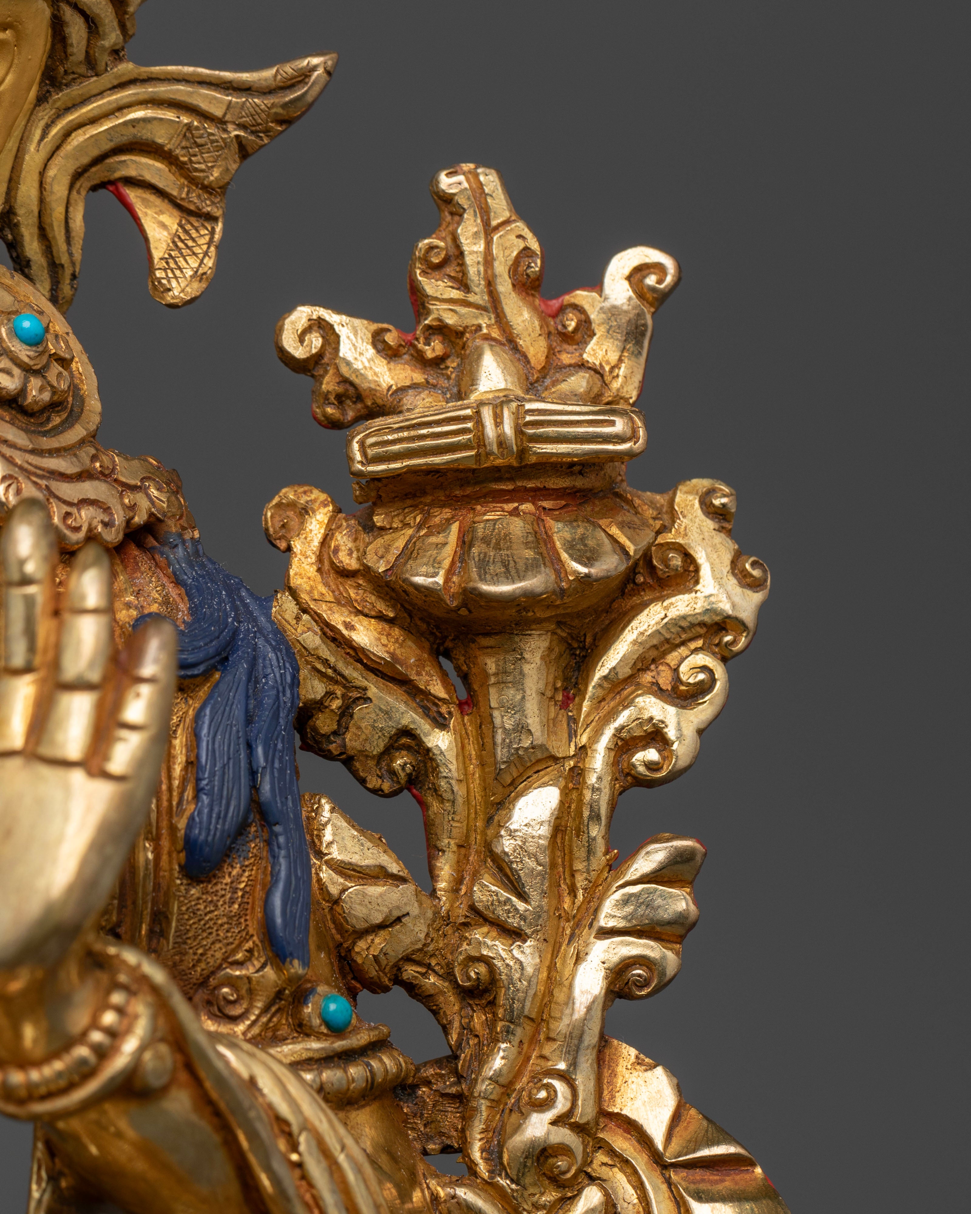 Bodhisattva Manjushri Wenshu Statue