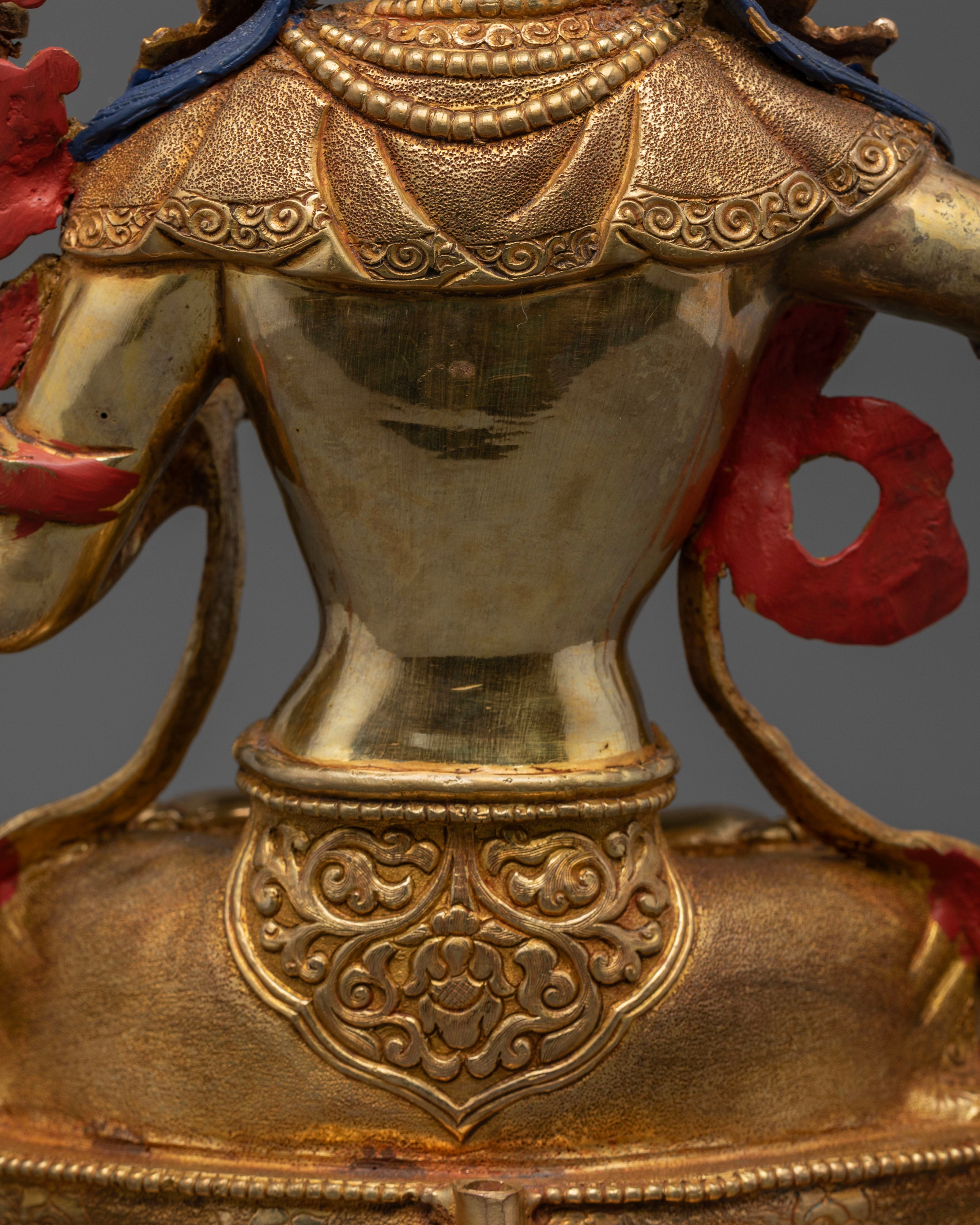 Bodhisattva Manjushri Wenshu Statue