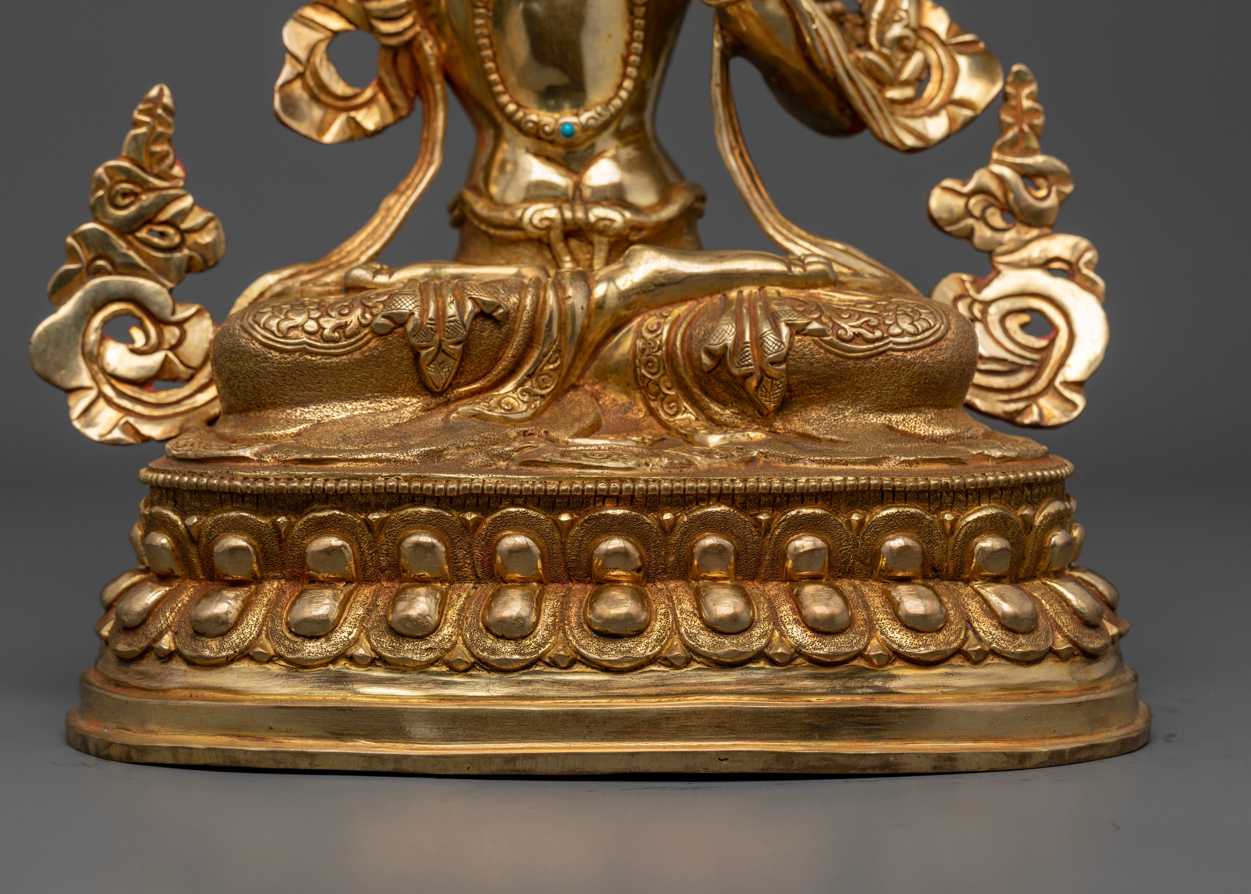 Bodhisattva Manjushri Wenshu Statue