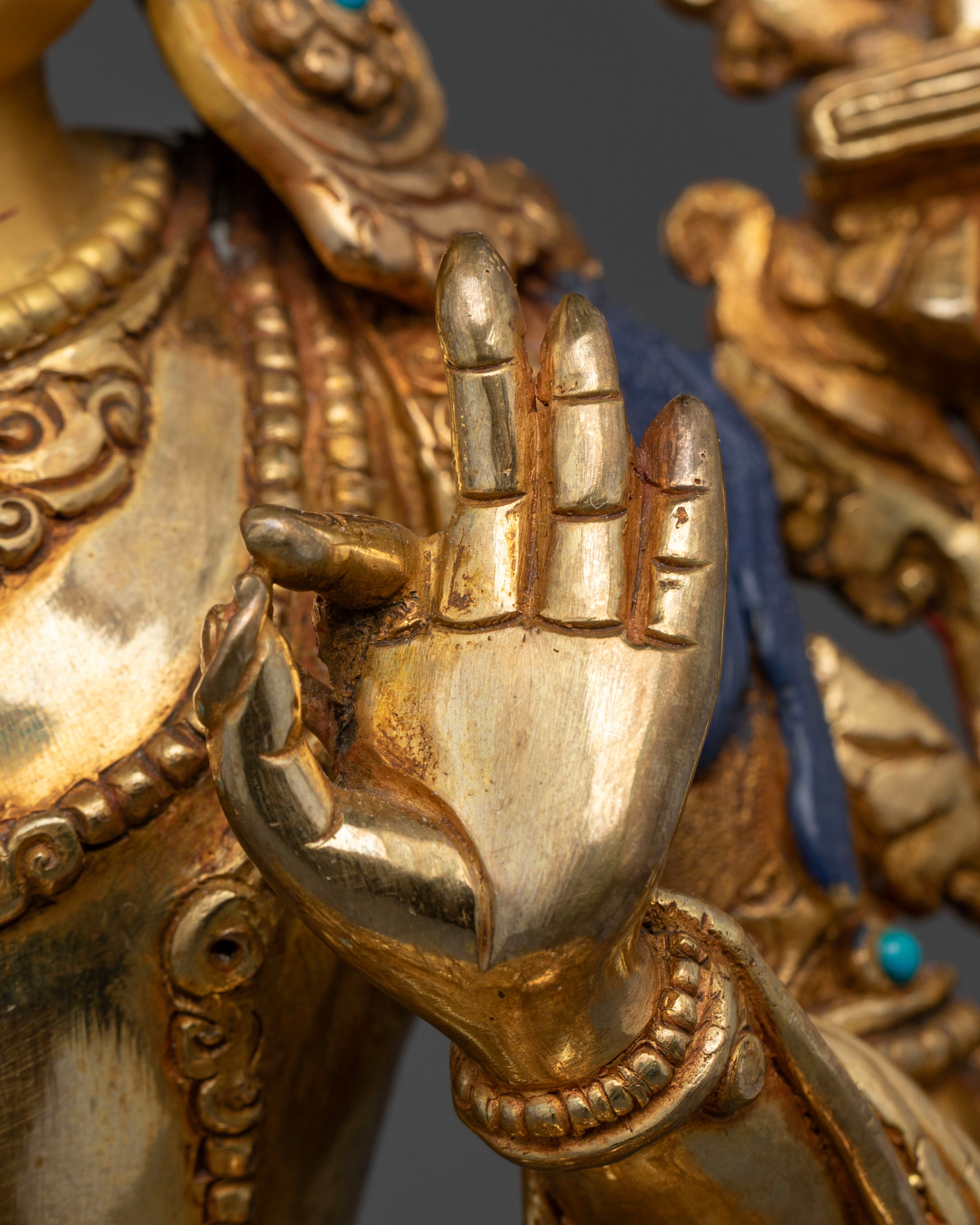 Bodhisattva Manjushri Wenshu Statue