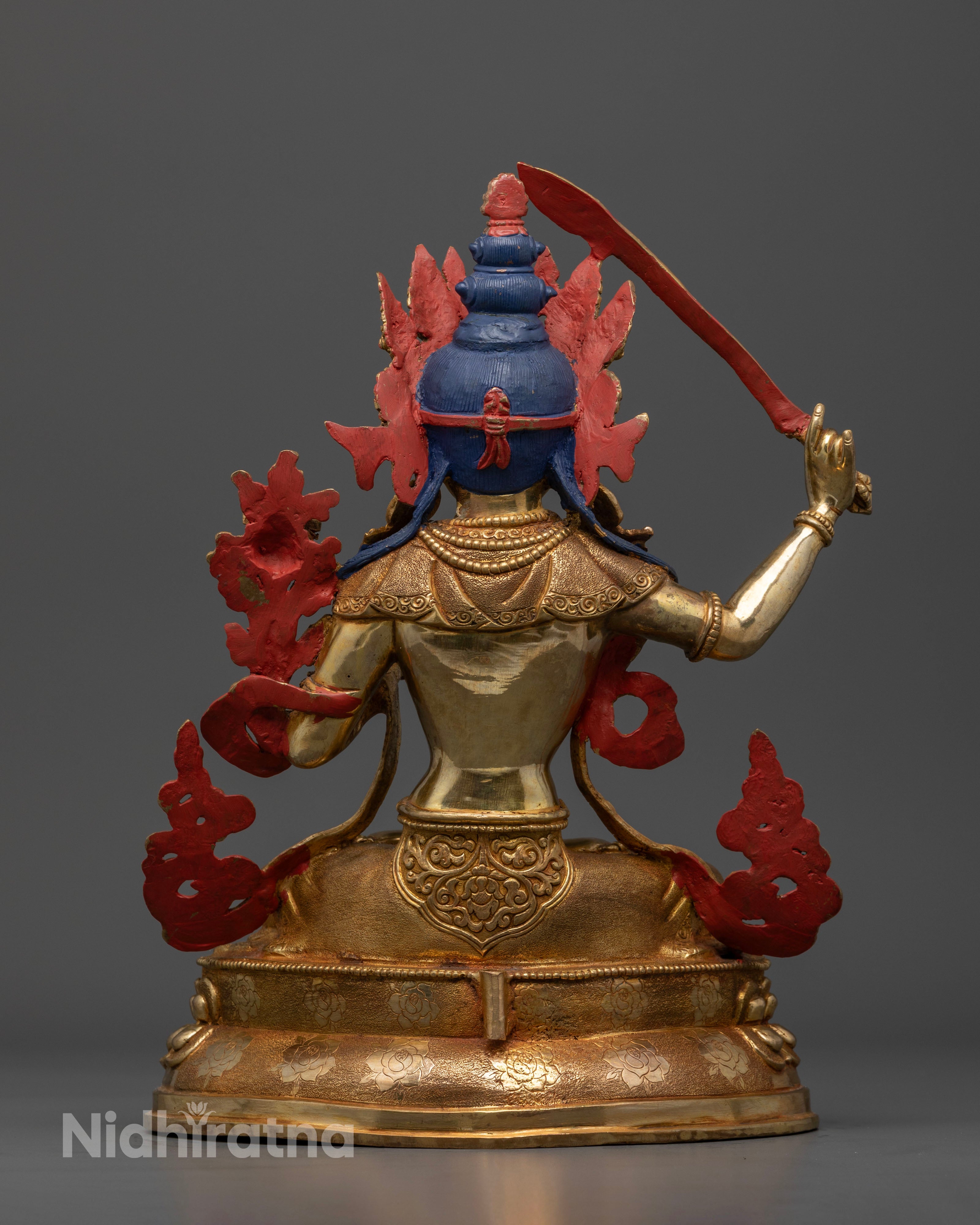 Bodhisattva Manjushri Wenshu Statue