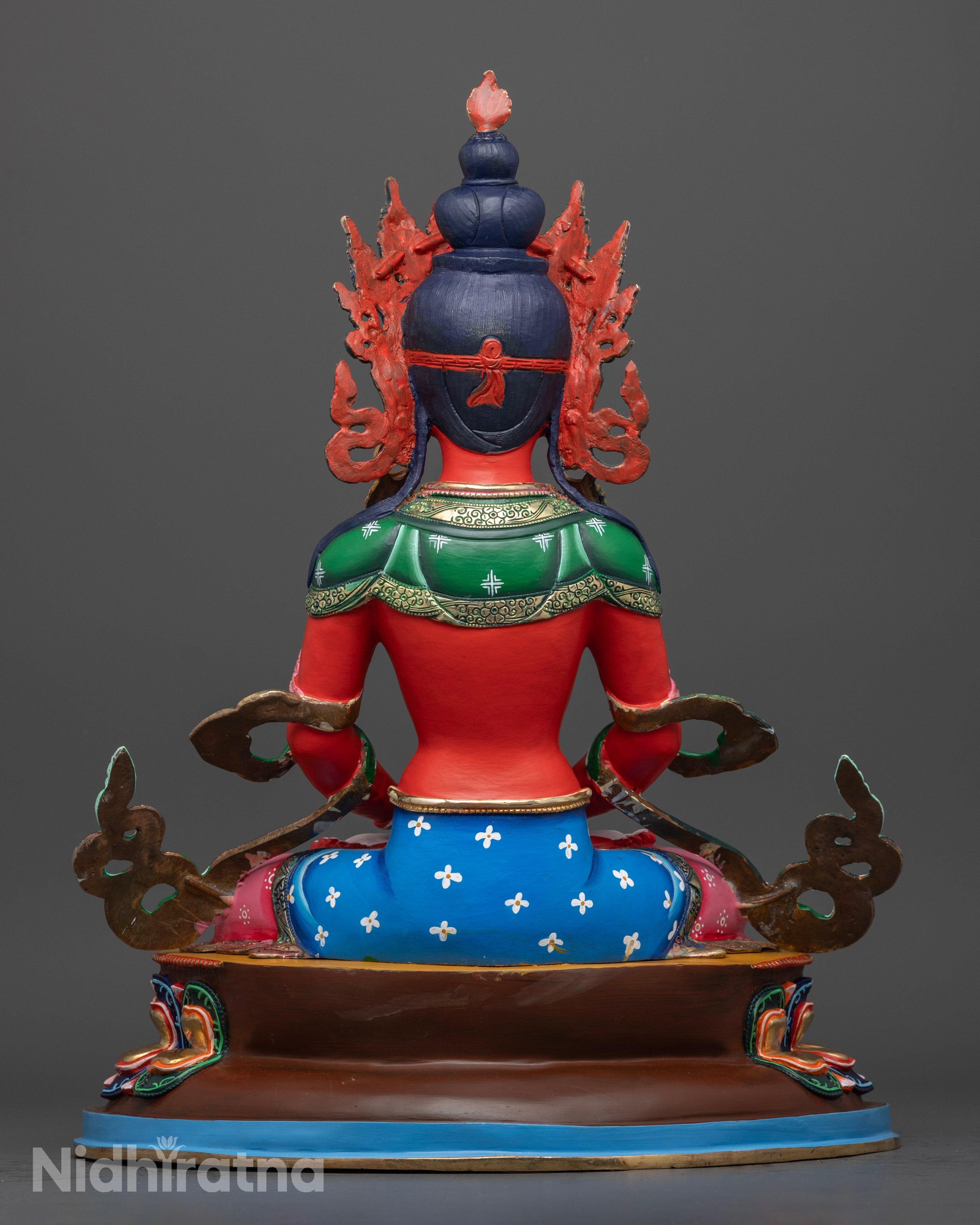 Amitayus Buddha Statue : Longevity & Enlightenment