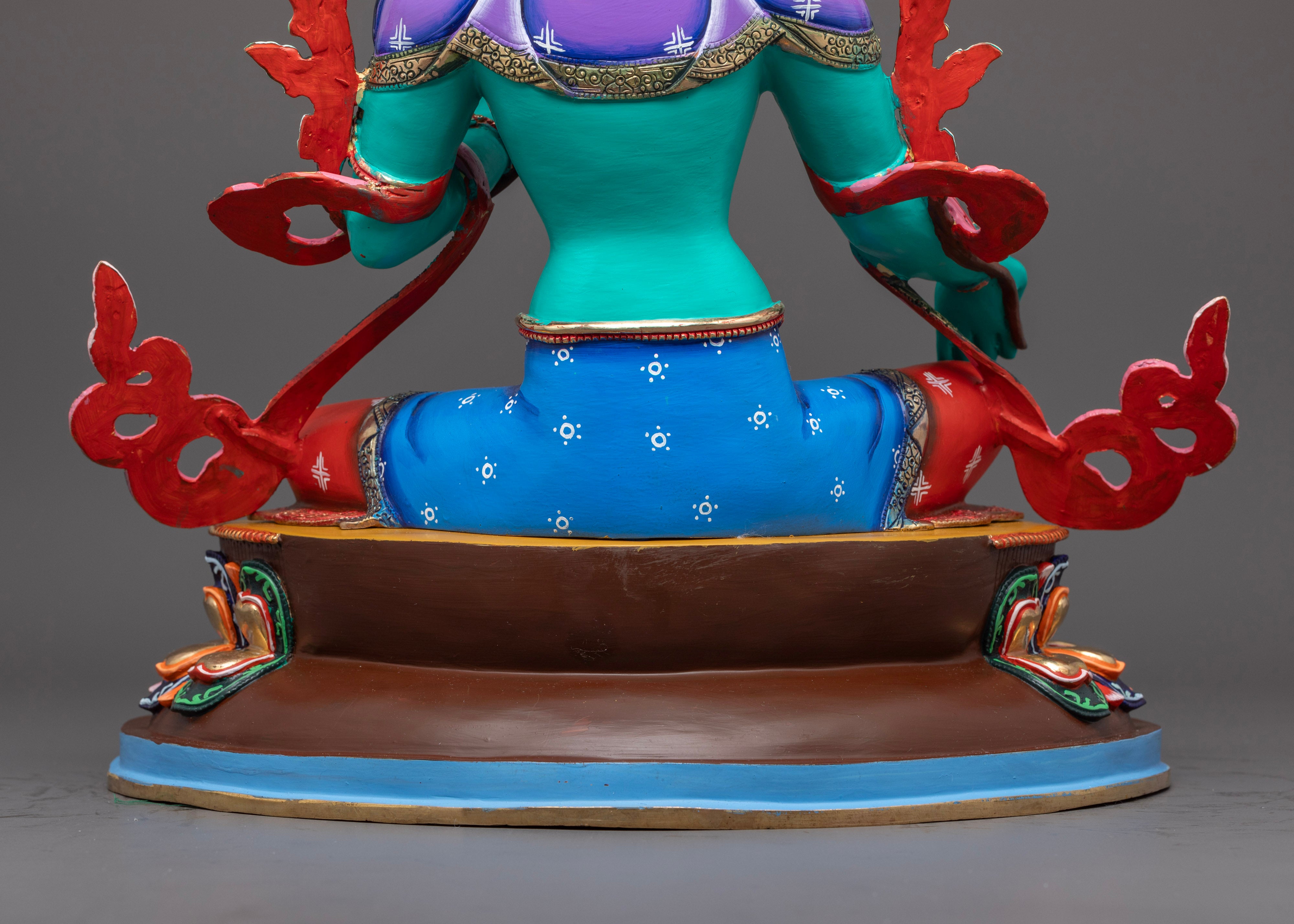 Green Tara Statue: Healing, Prosperity & Protection