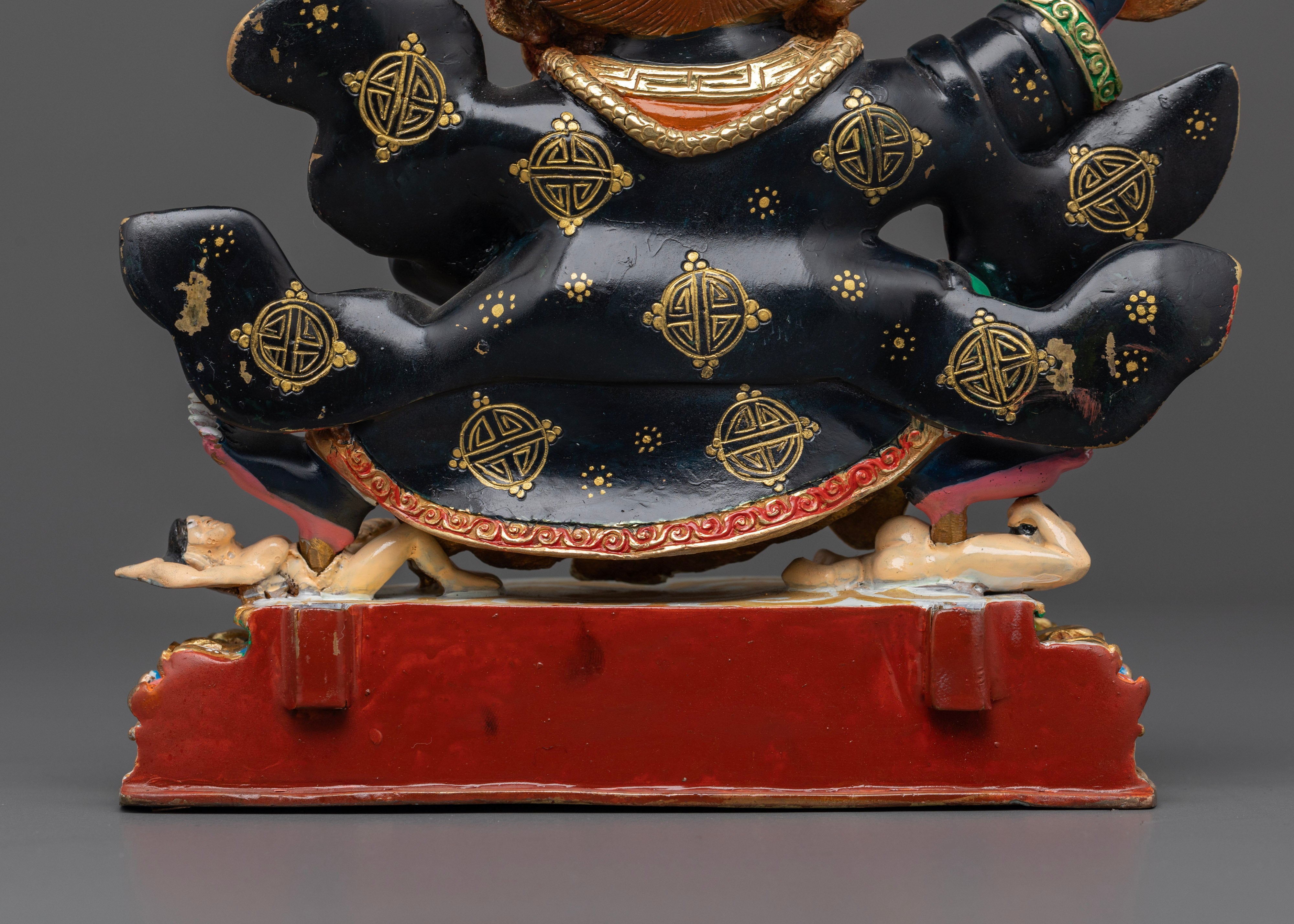 Mahakala Bernegchen Statue: Powerful Protector & Guardian