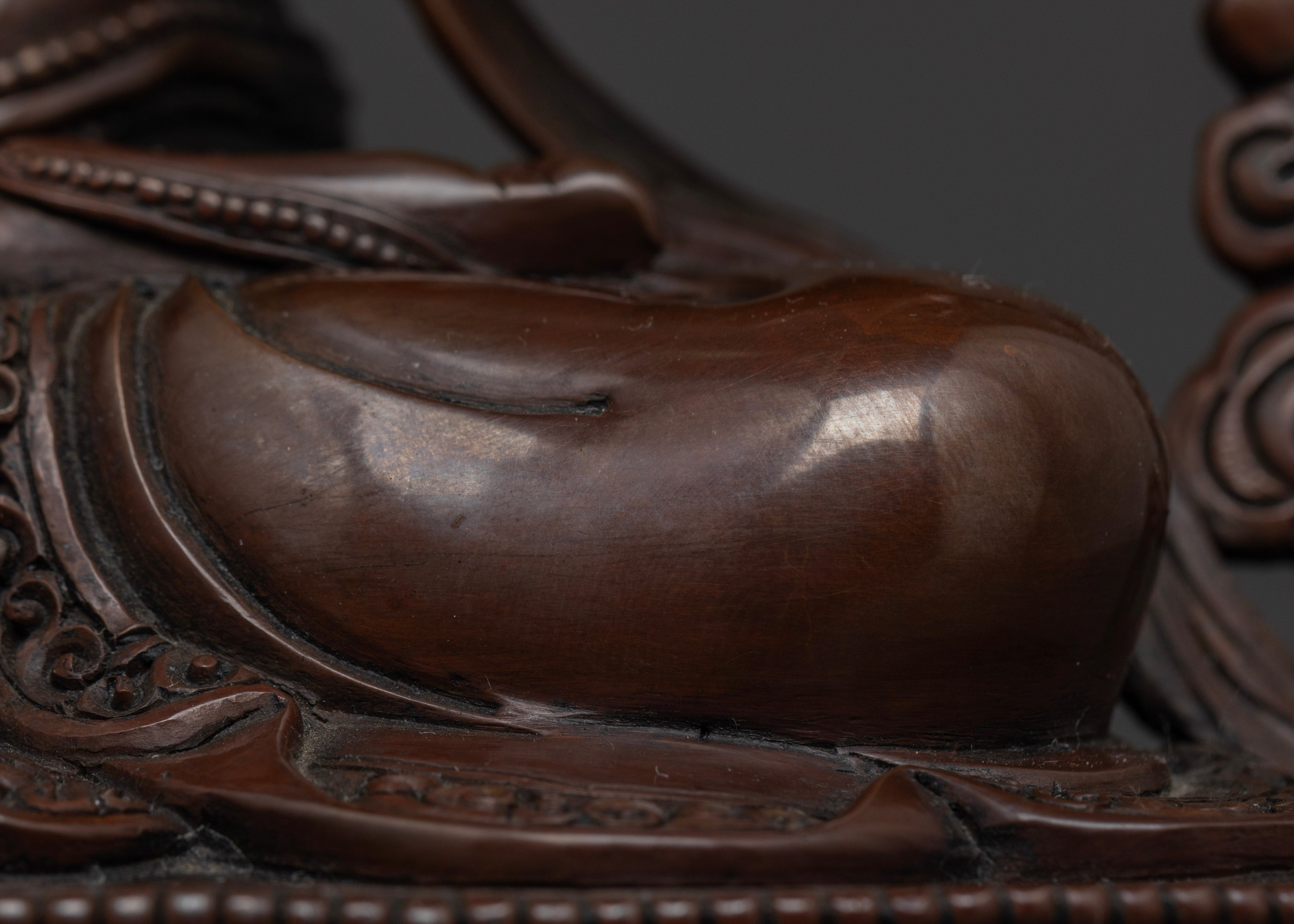 Nepalese Oxidized Chenrezig Statue