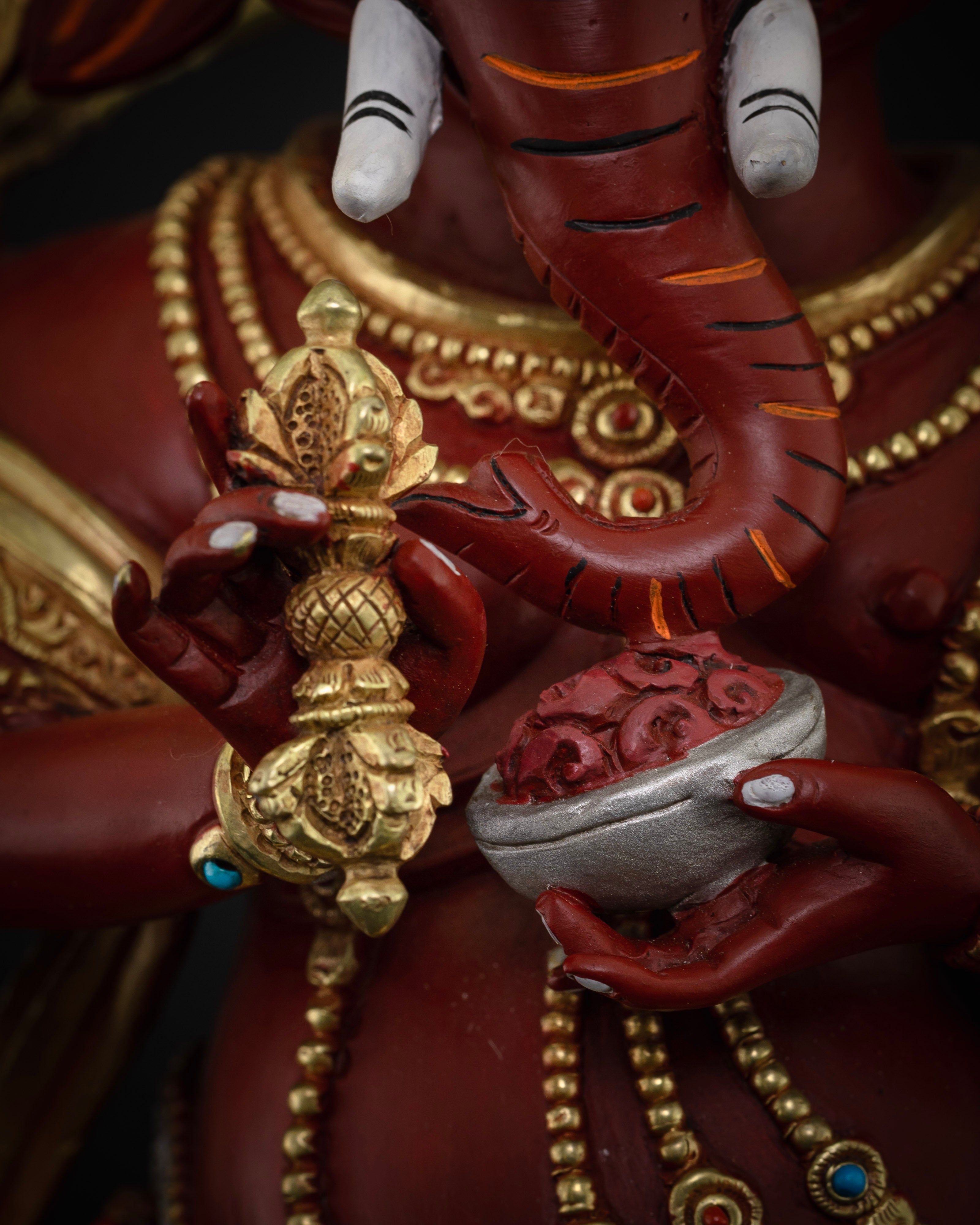 God Ganesh Garden Statue: Himalayan Sacred Art
