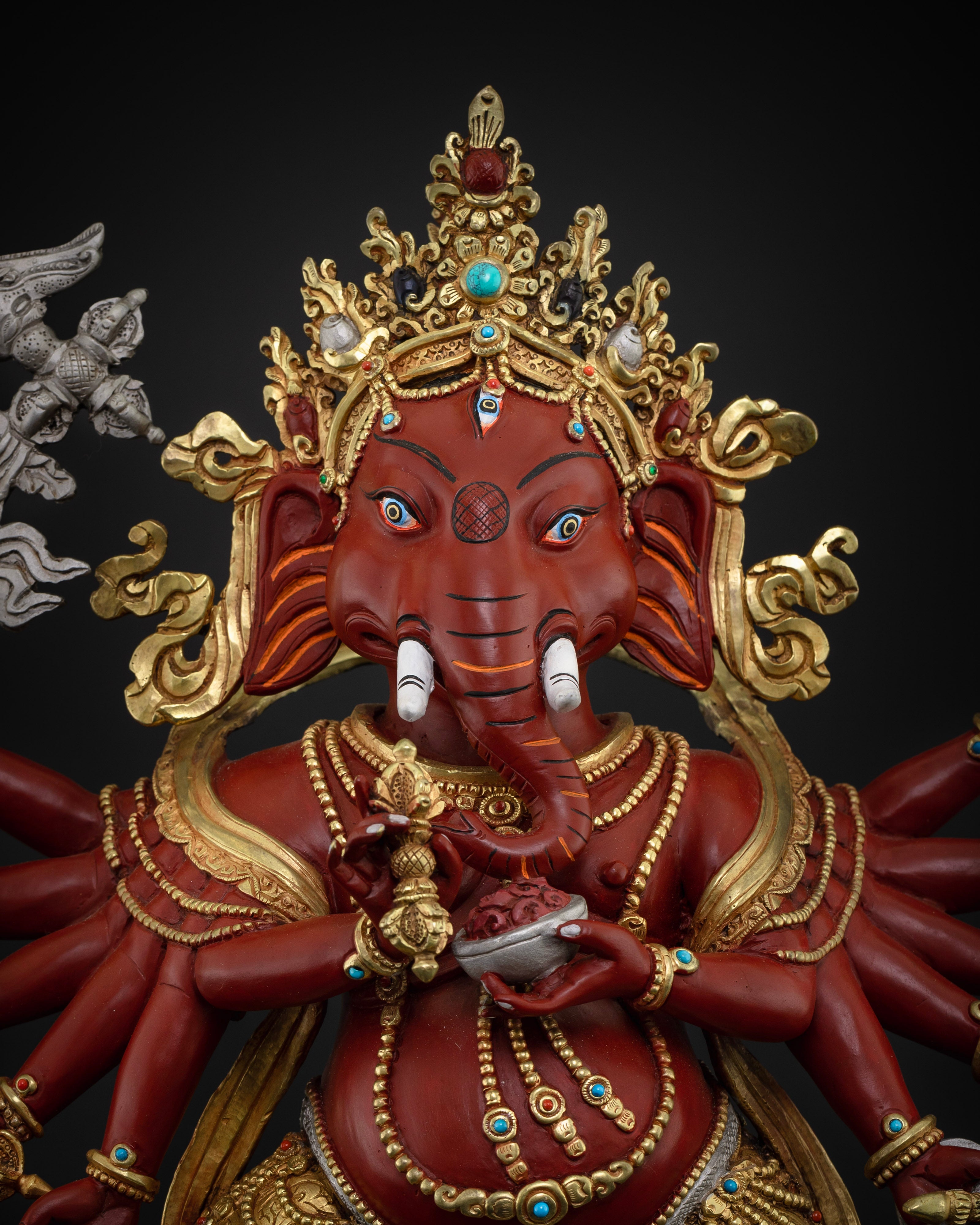 God Ganesh Garden Statue: Himalayan Sacred Art